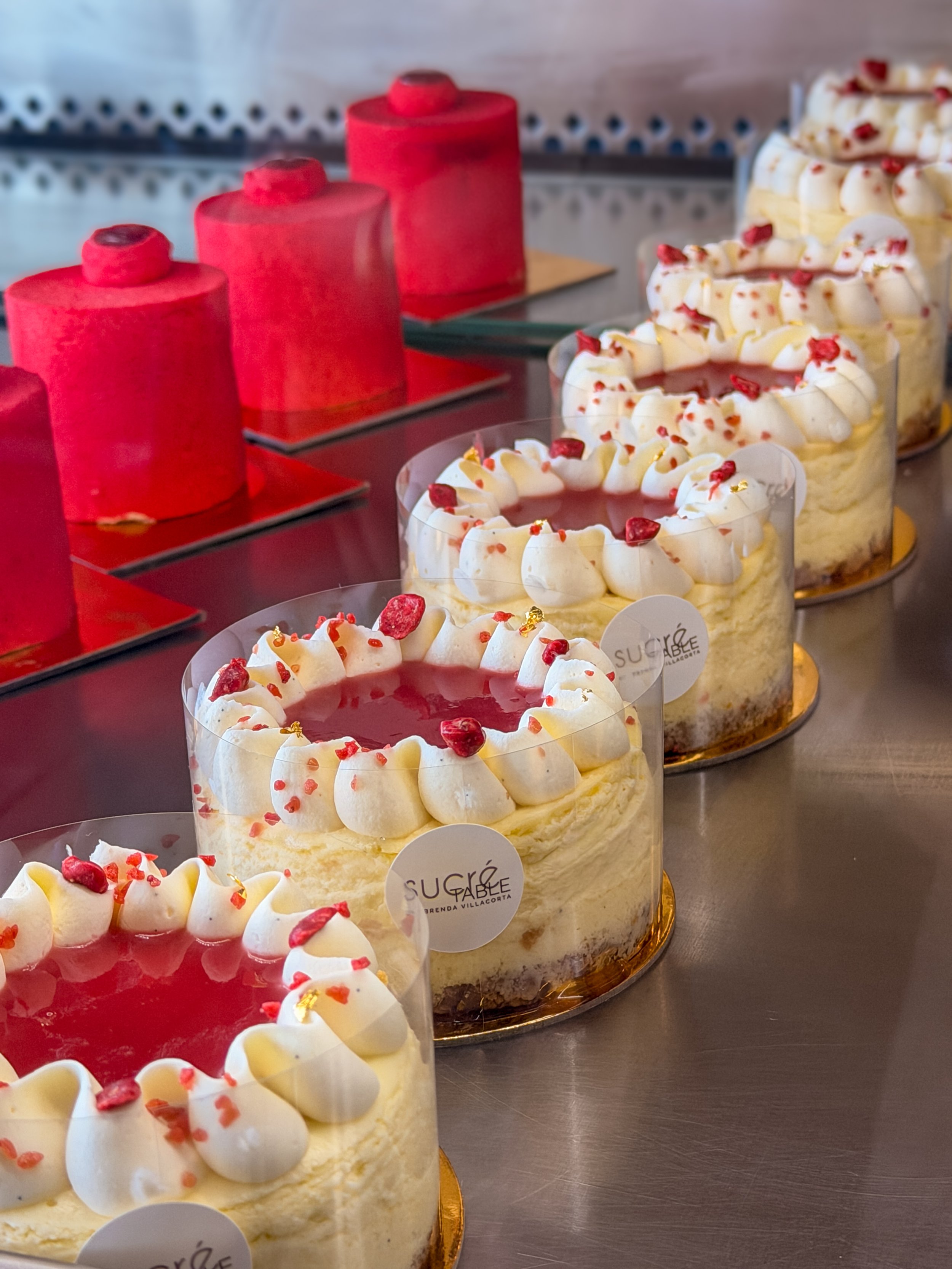 Guava Strawberry Cheesecake