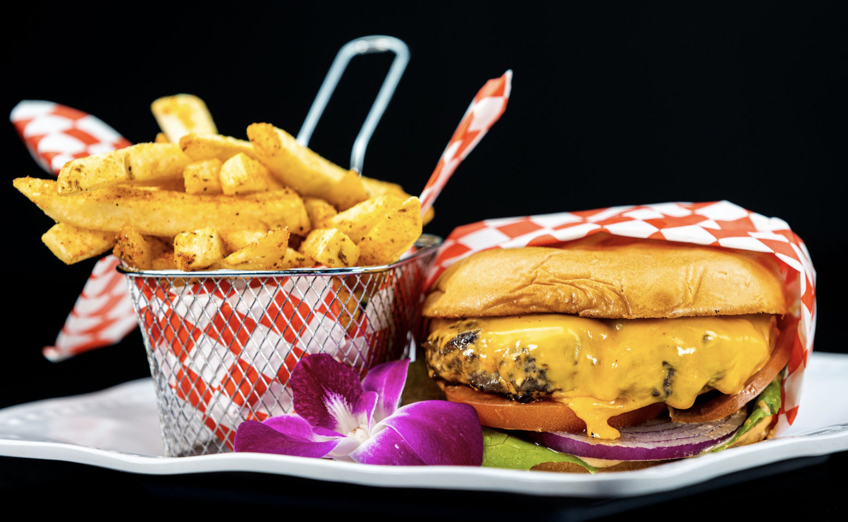 Joe's Halal Burger w/ Fries