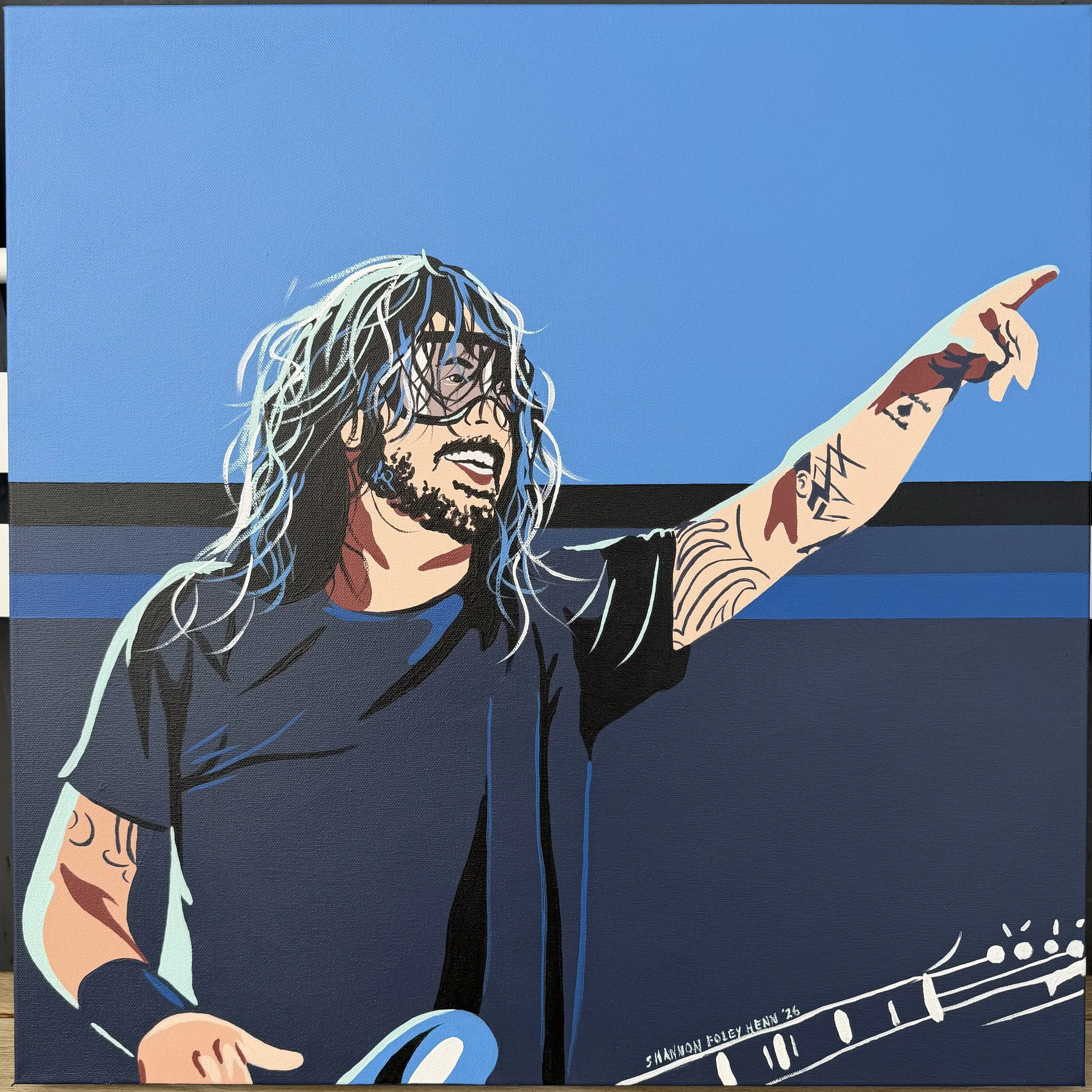 Grohl Après Ski Canvas Print