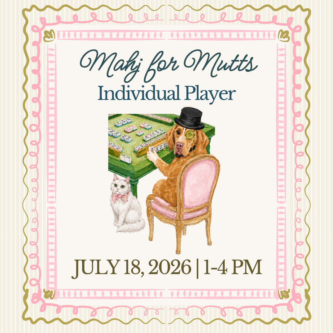 Mahj for Mutts – Individual Player Ticket