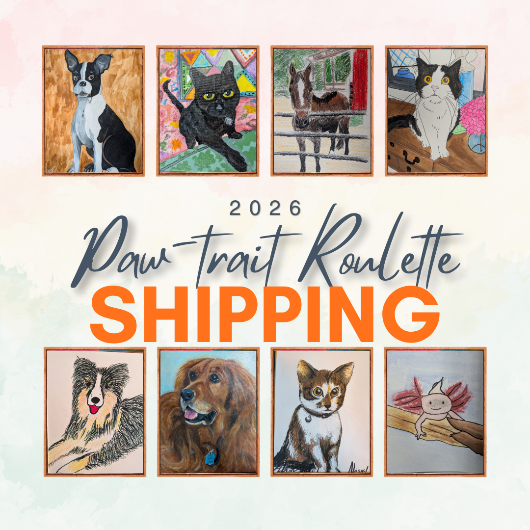 Paw-trait Roulette Shipping