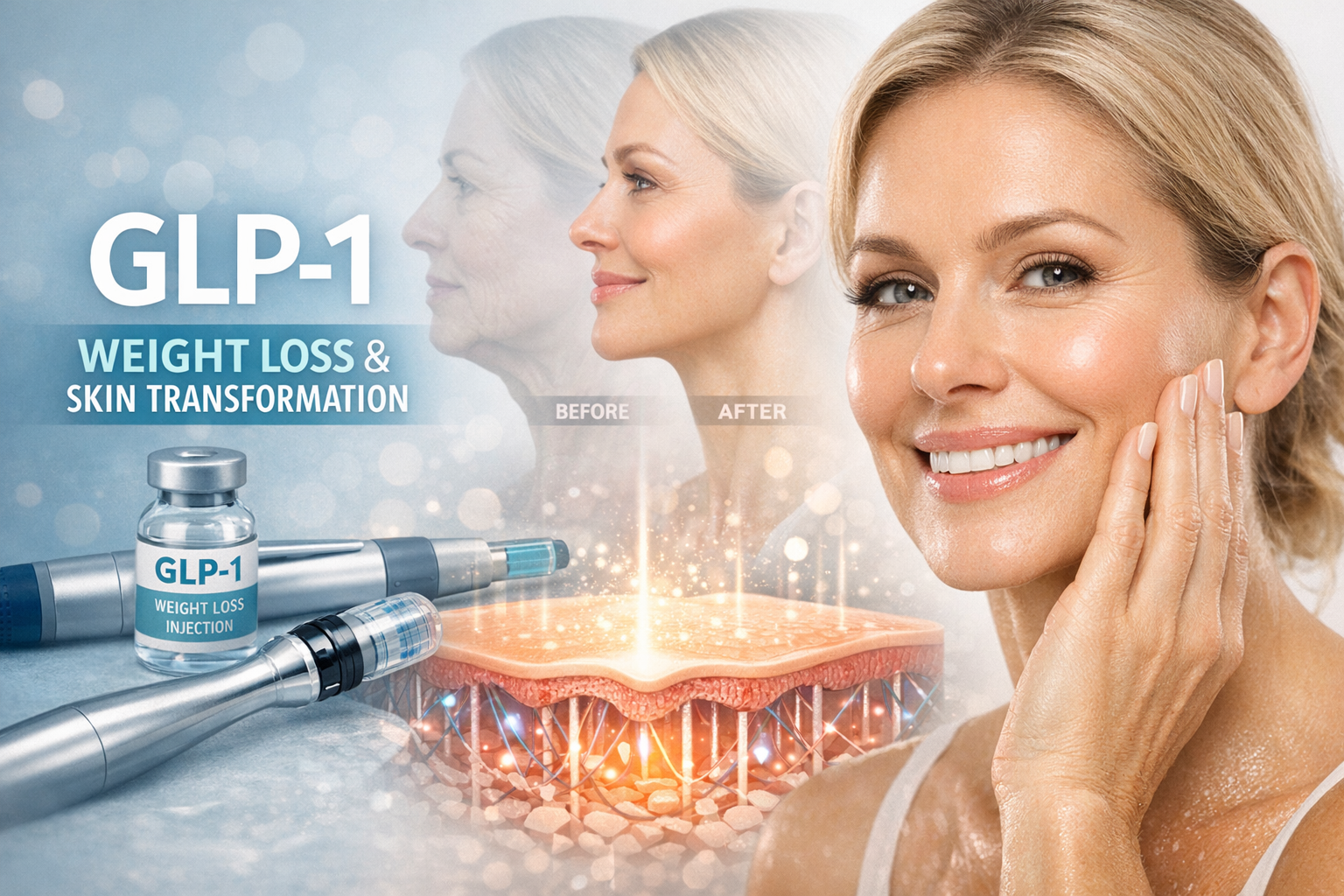 GLP-1, Weight Loss &amp; Your Skin: Why Microneedling May Be the Glow-Up You Need