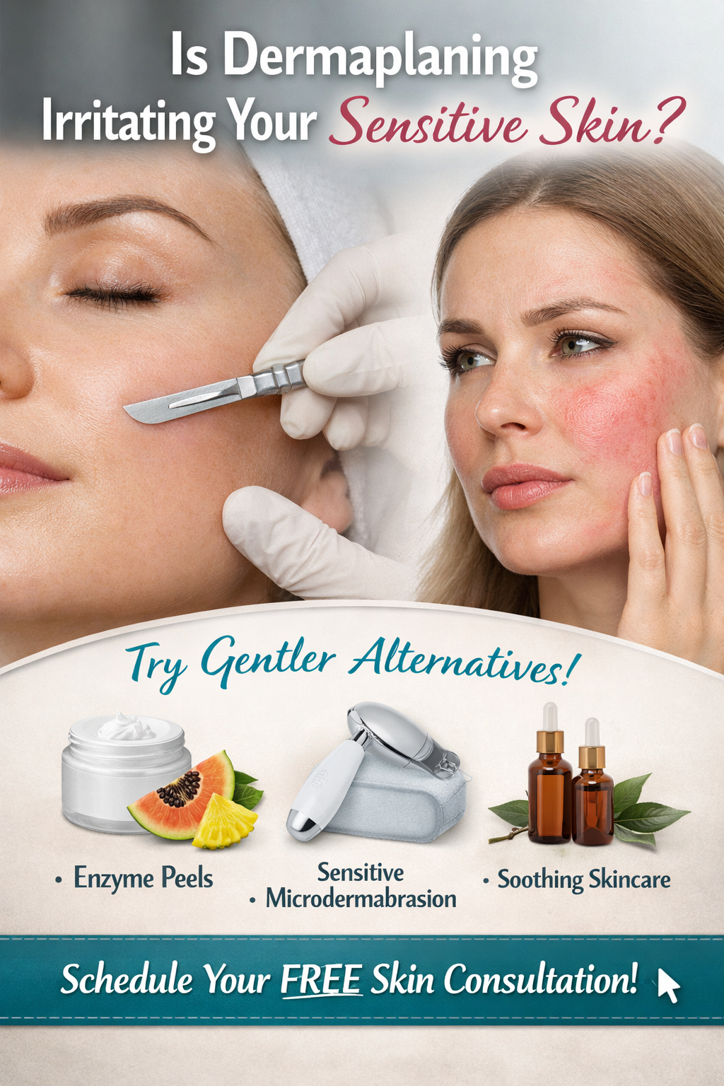  Dermaplaning Isn’t Ideal for Sensitive Skin (And What Works Better)