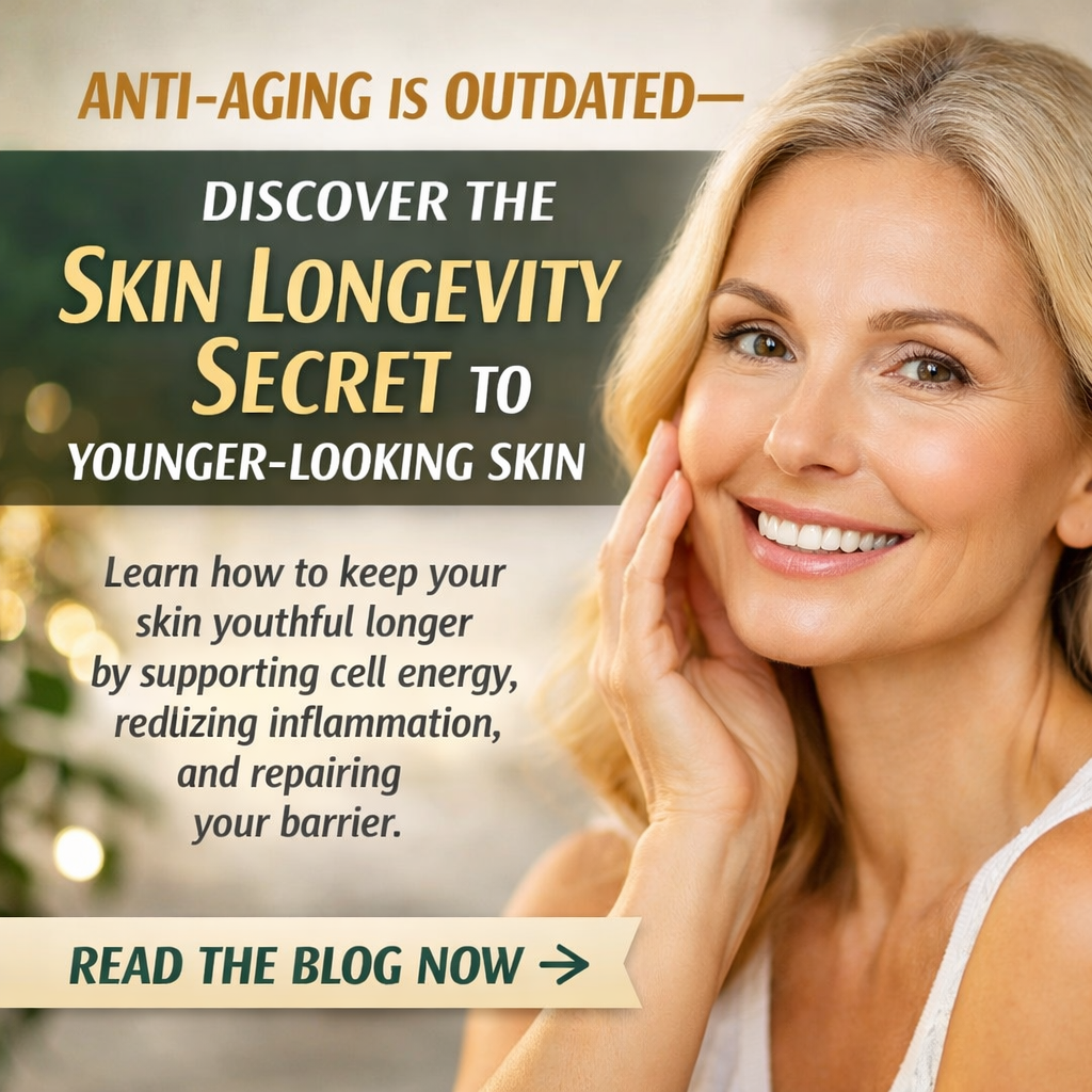 Anti-Aging is Outdated…and honestly, it’s been holding your skin back.