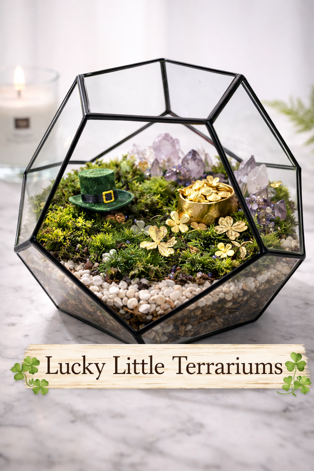 Lucky Terrarium Floral Design Workshop