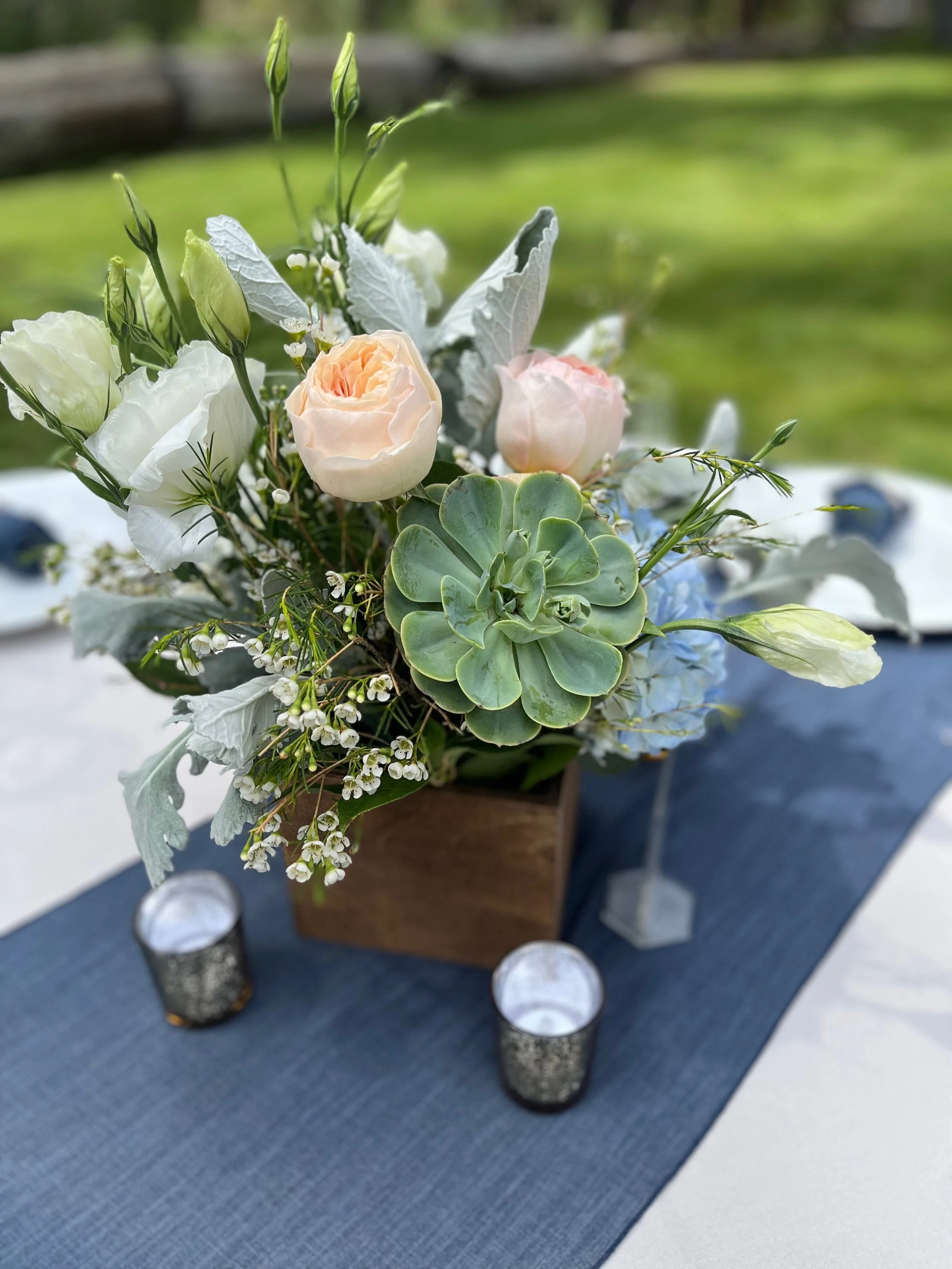Wooden Box Arrangement Floral Design Workshop 