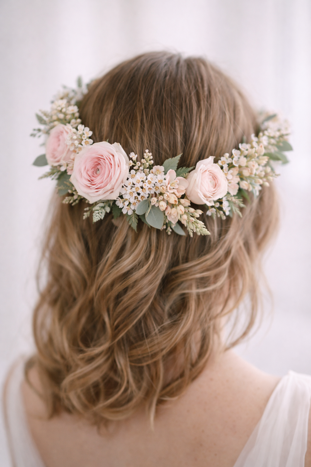 Blush Flower Crown
