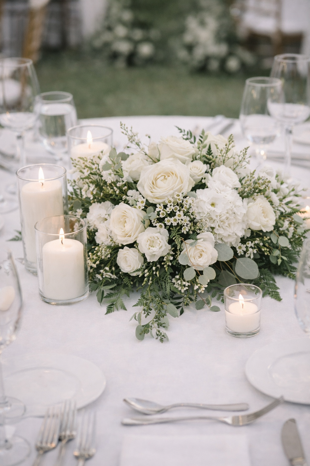 White Centerpiece