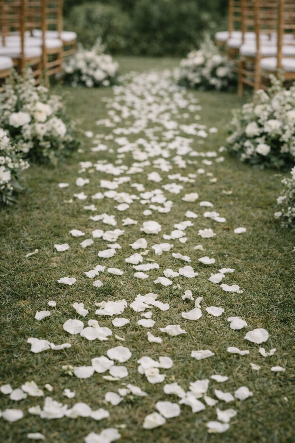 White Aisle Petals