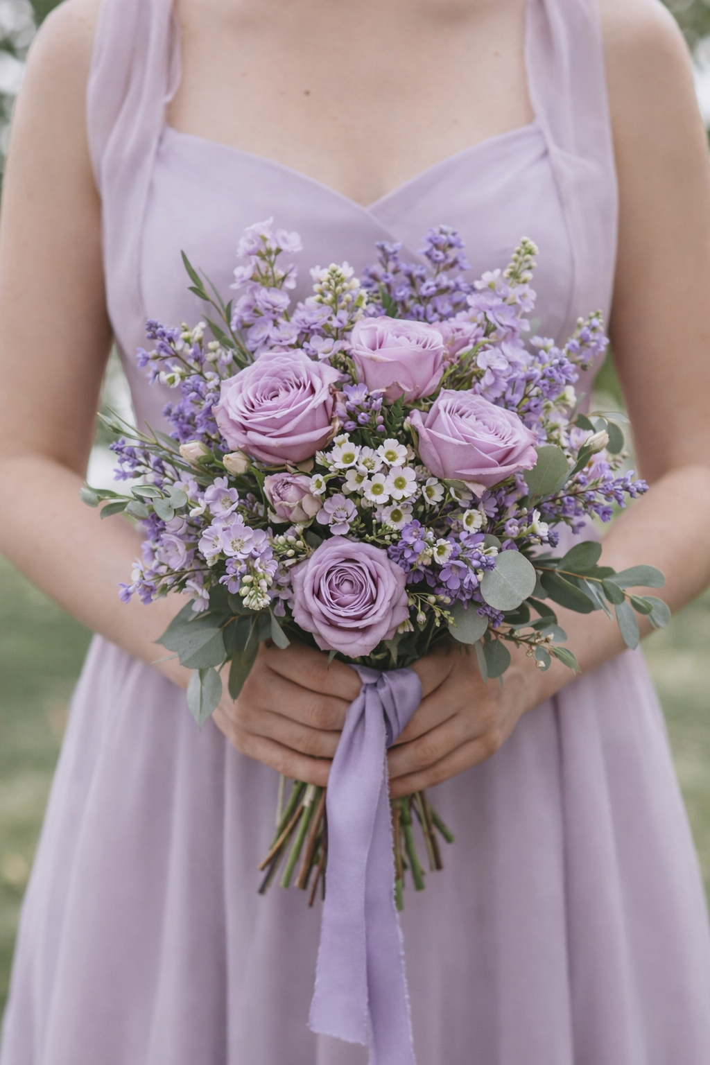 Lavender Bridesmaid Bouquet