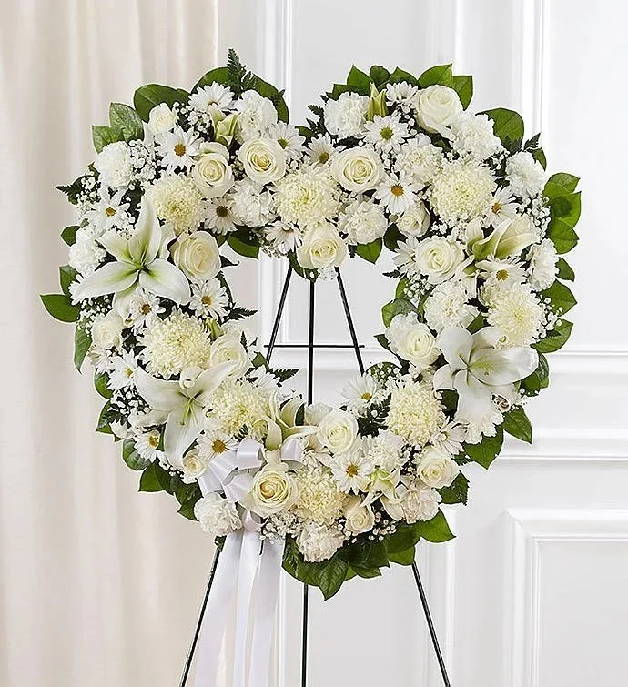 Sympathy Heart Wreath