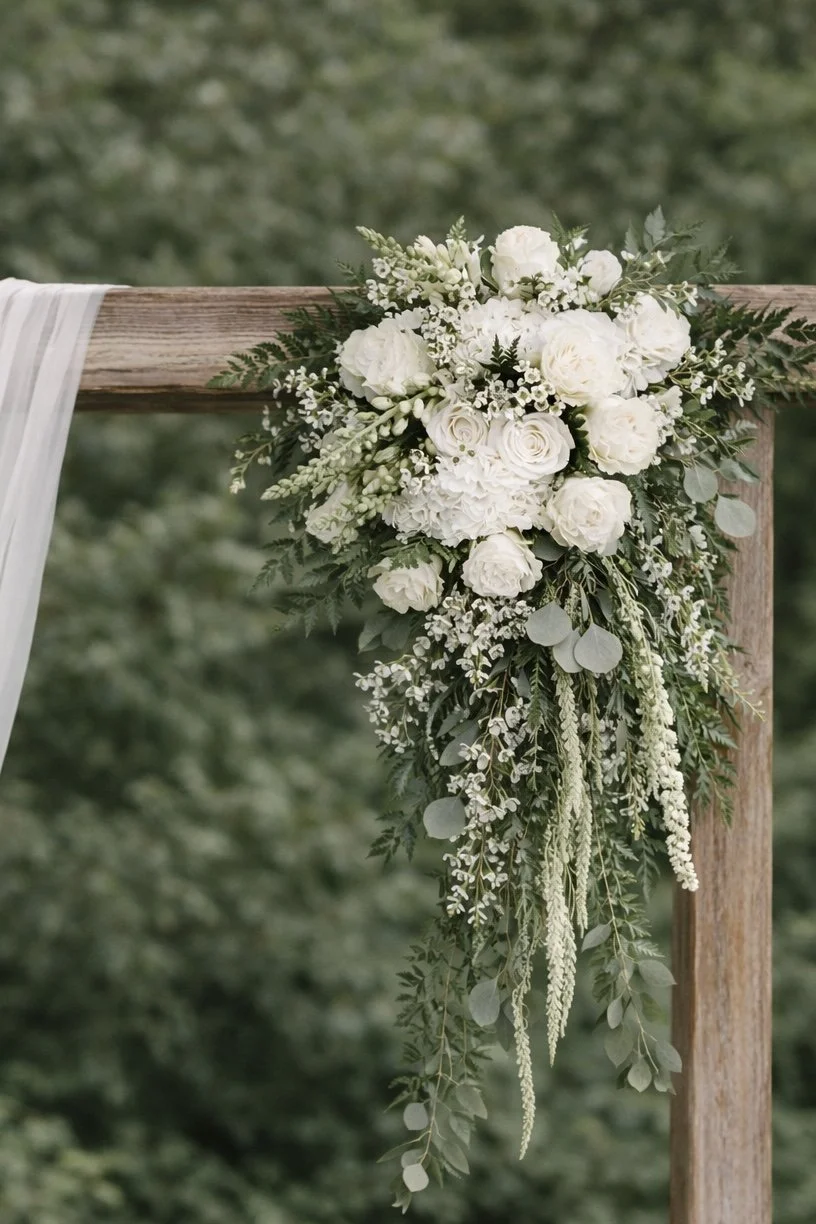 White Hanging Focal Structure