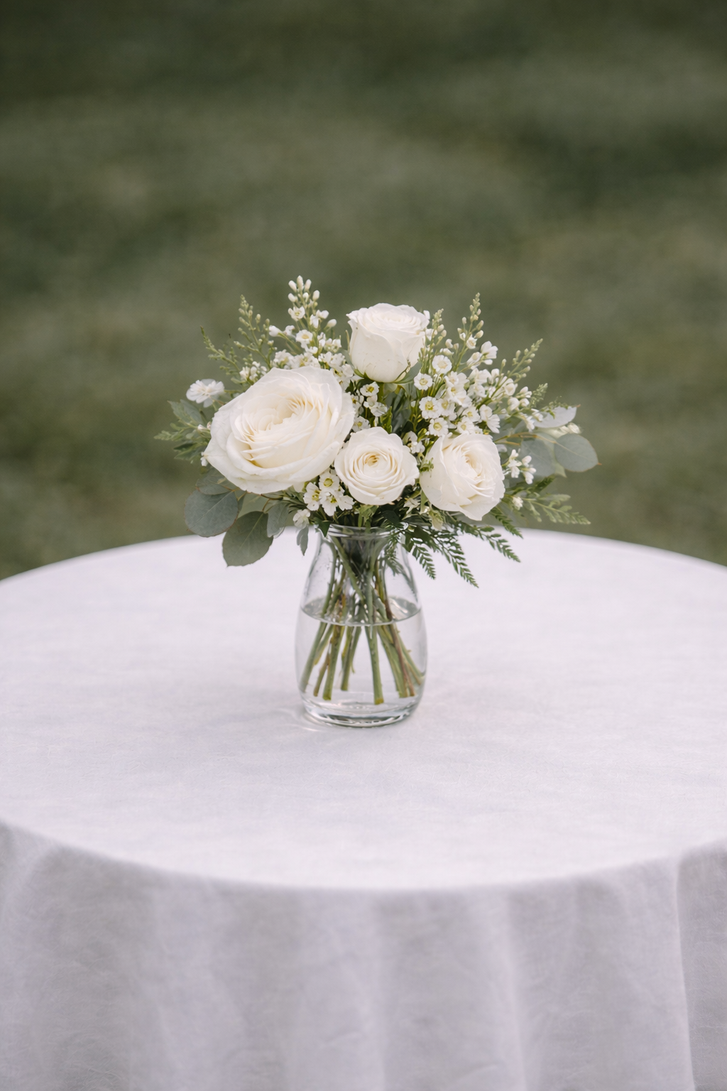 White Accent Arrangement