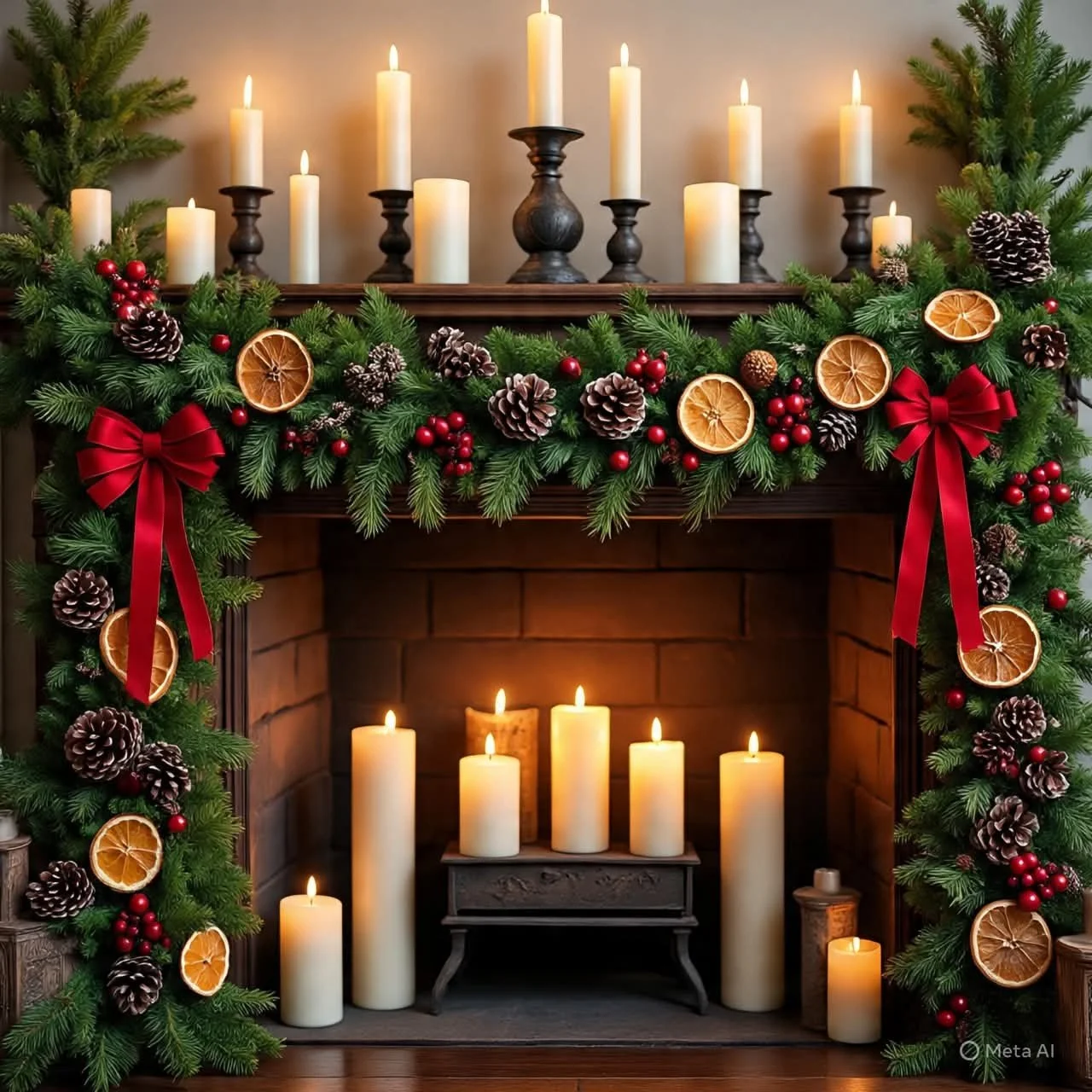 Custom Interior Fresh Holiday Decor