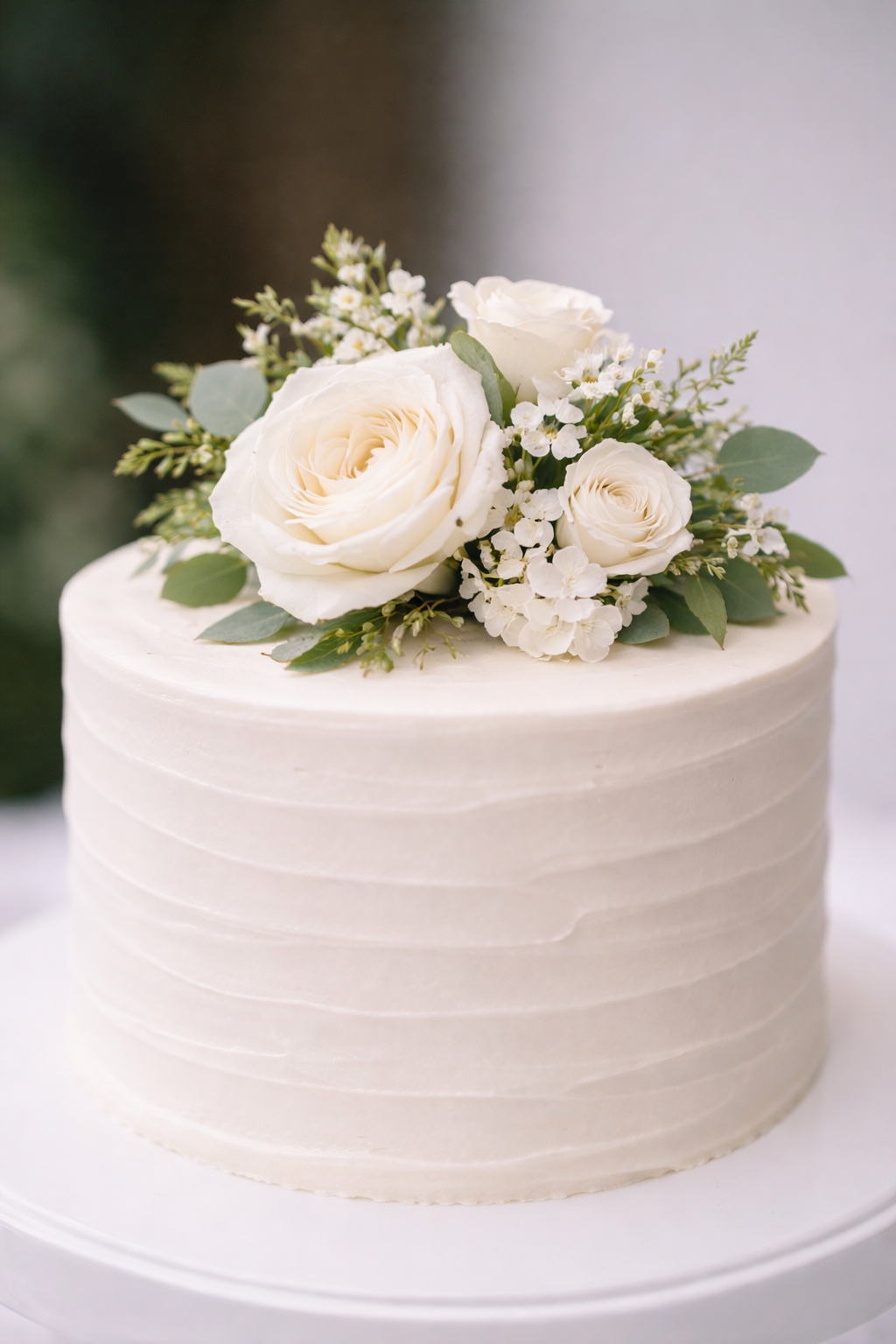 White Cake Floral