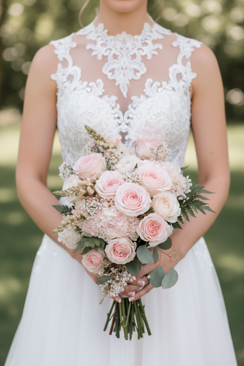 Blush Bridal Arrangement
