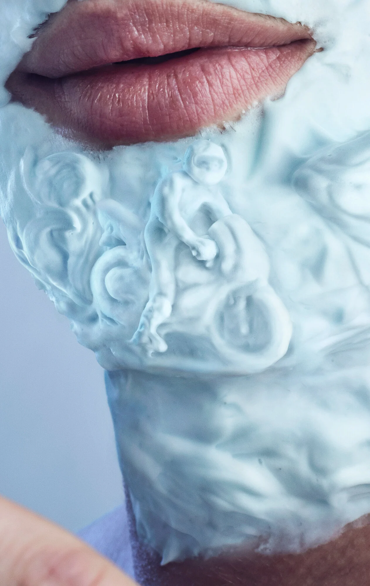 Edge Foam Face 4 Close Up