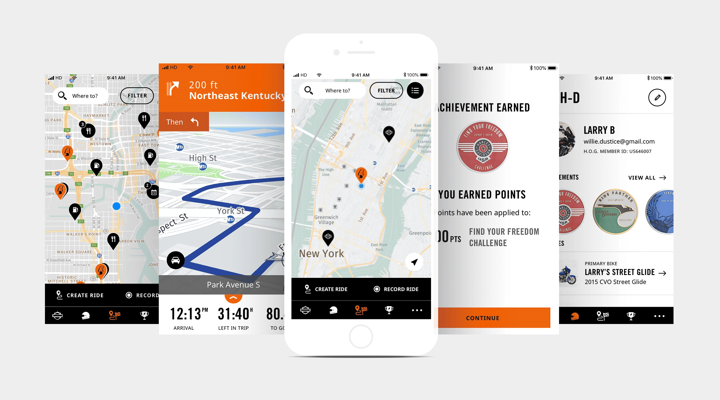 Harley-Davidson Rider Companion App