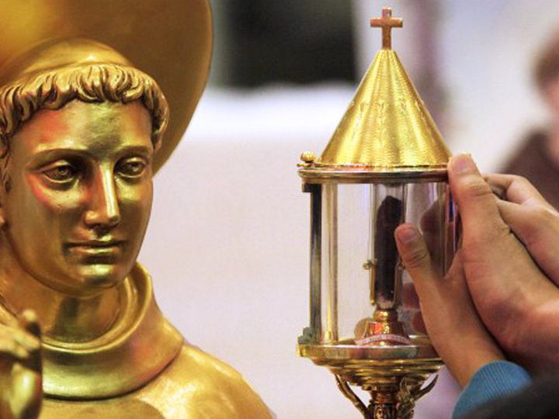 Beloved Saint Anthony of Padua visit to Holy Family 
