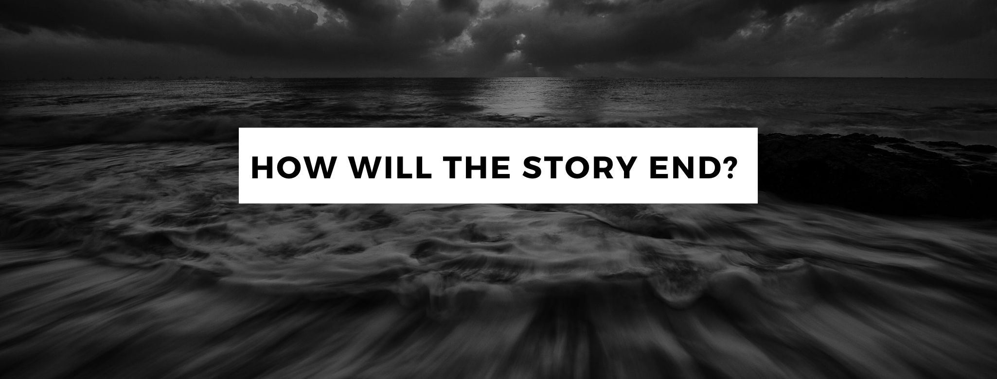 Black & White Simple Natural Disaster Awareness Poster.png