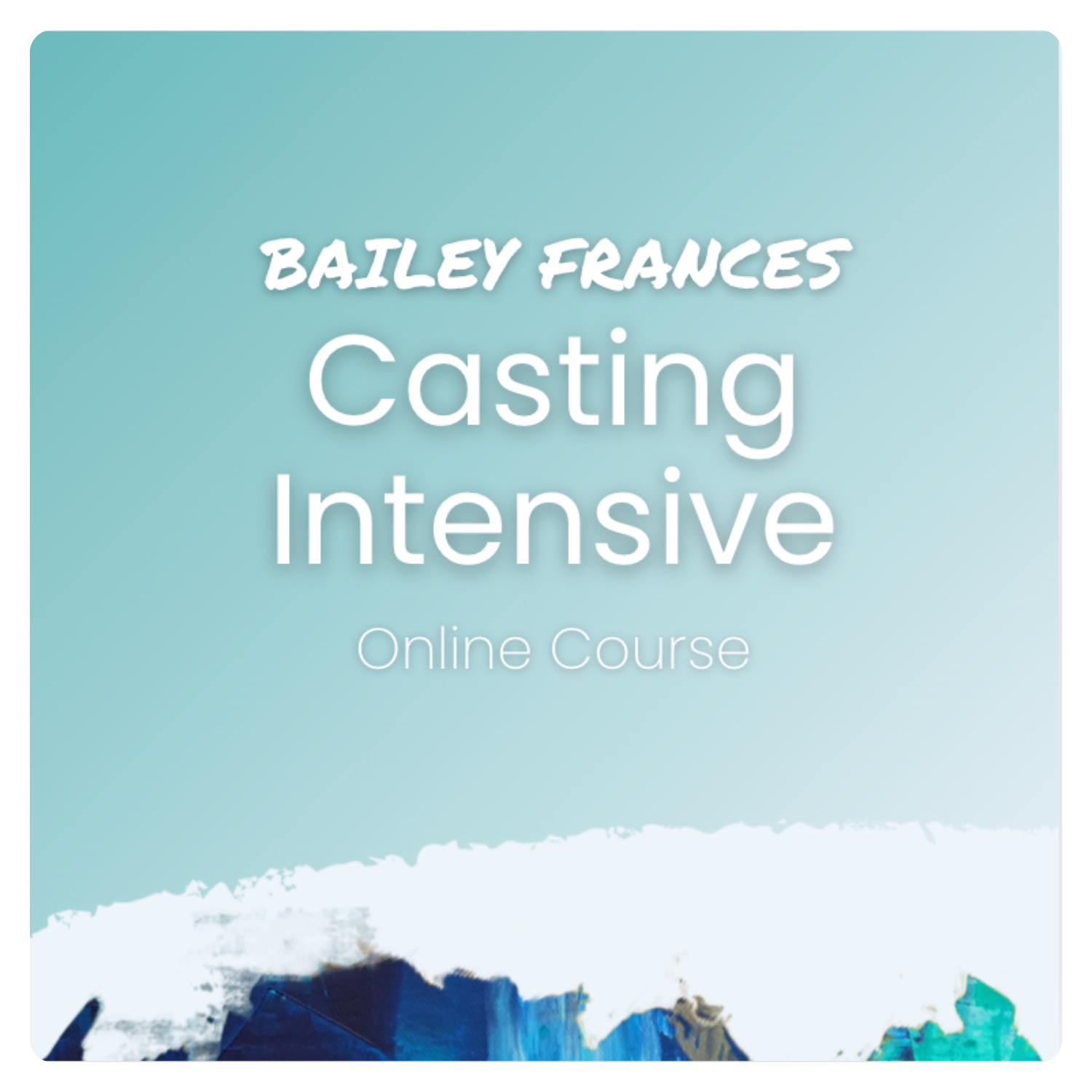 Bailey Frances (Shakyra Dowling) Casting Intensive