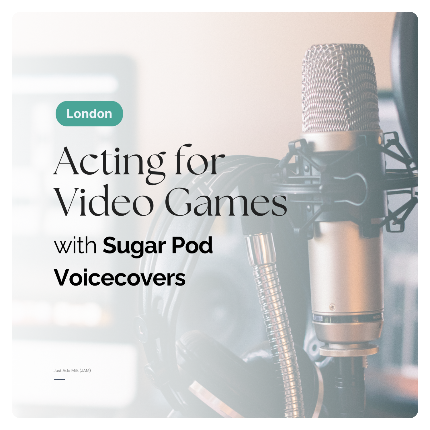 Acting for Video Games with Sugar Pod Voiceovers