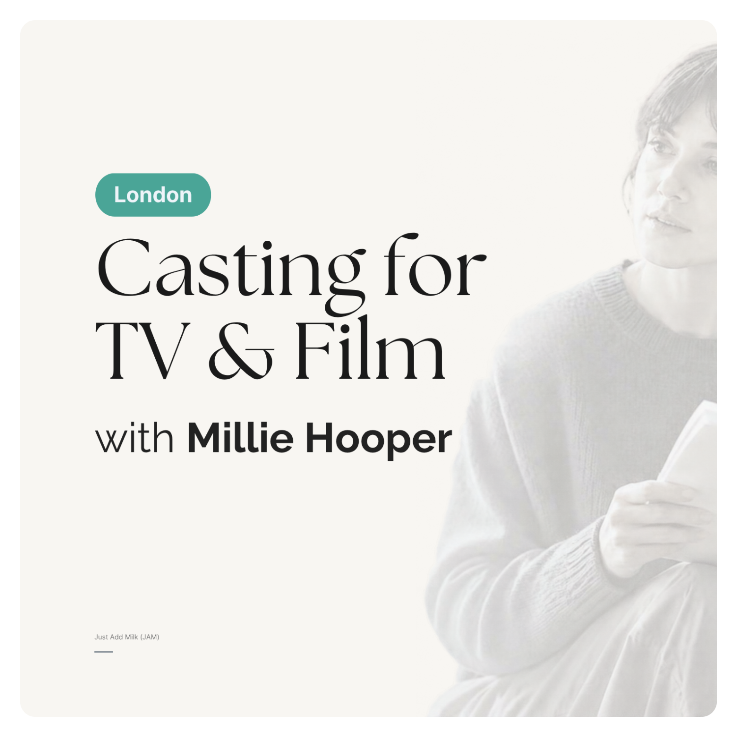 Millie Hooper (Supacell, Netflix) Group Workshop