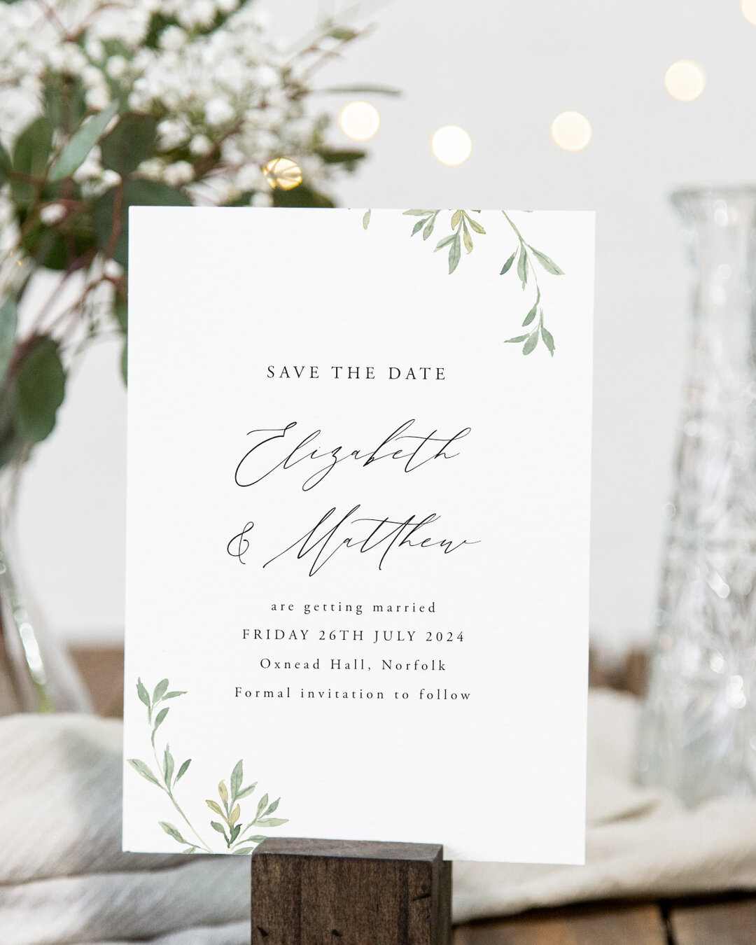 Save the Date ✉️⁣
Getting married in 2024 or 2025?  Now is the perfect time to be letting your guests know that special date you are getting hitched!

You may not choose a physical printed card, but be sure to pop your guests a message or digital not