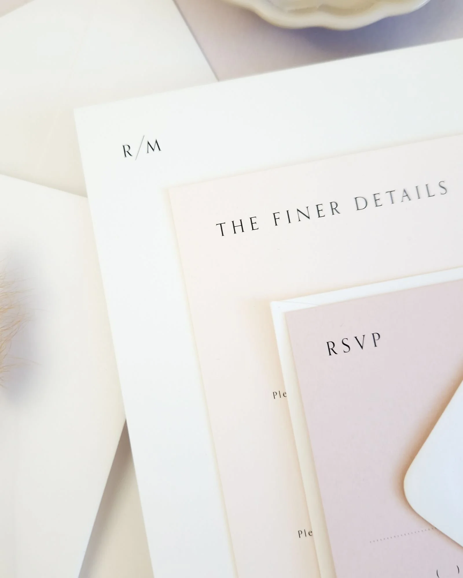 Villa | Wedding Invitations | Silk & Ink Designs