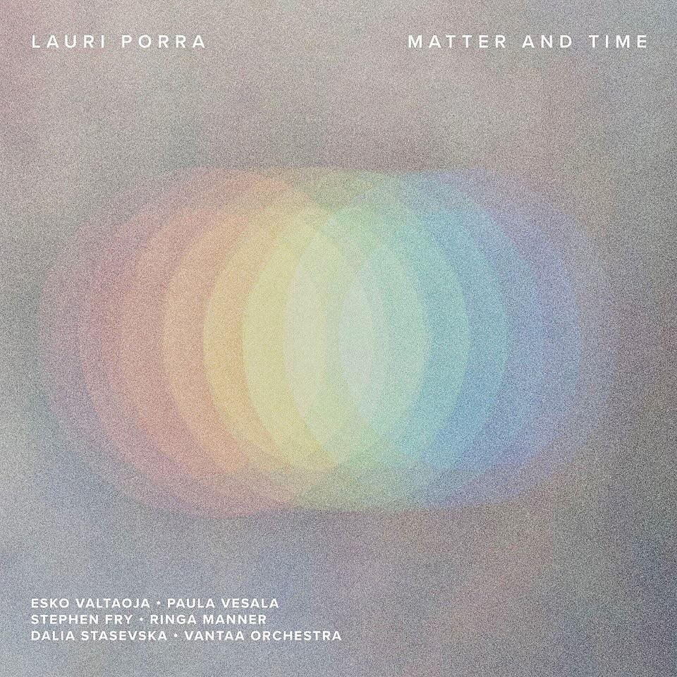 Vantaan Viihdeorkesterin ja Lauri Porran odotettu englanninkielinen albumi, &quot;Matter and Time&quot;, on nyt julkaistu! 🎉

Lauri Porran s&auml;velt&auml;m&auml;n laajan orkesteriteoksen tekstit ovat Esko Valtaojan k&auml;sialaa ja albumilla engla