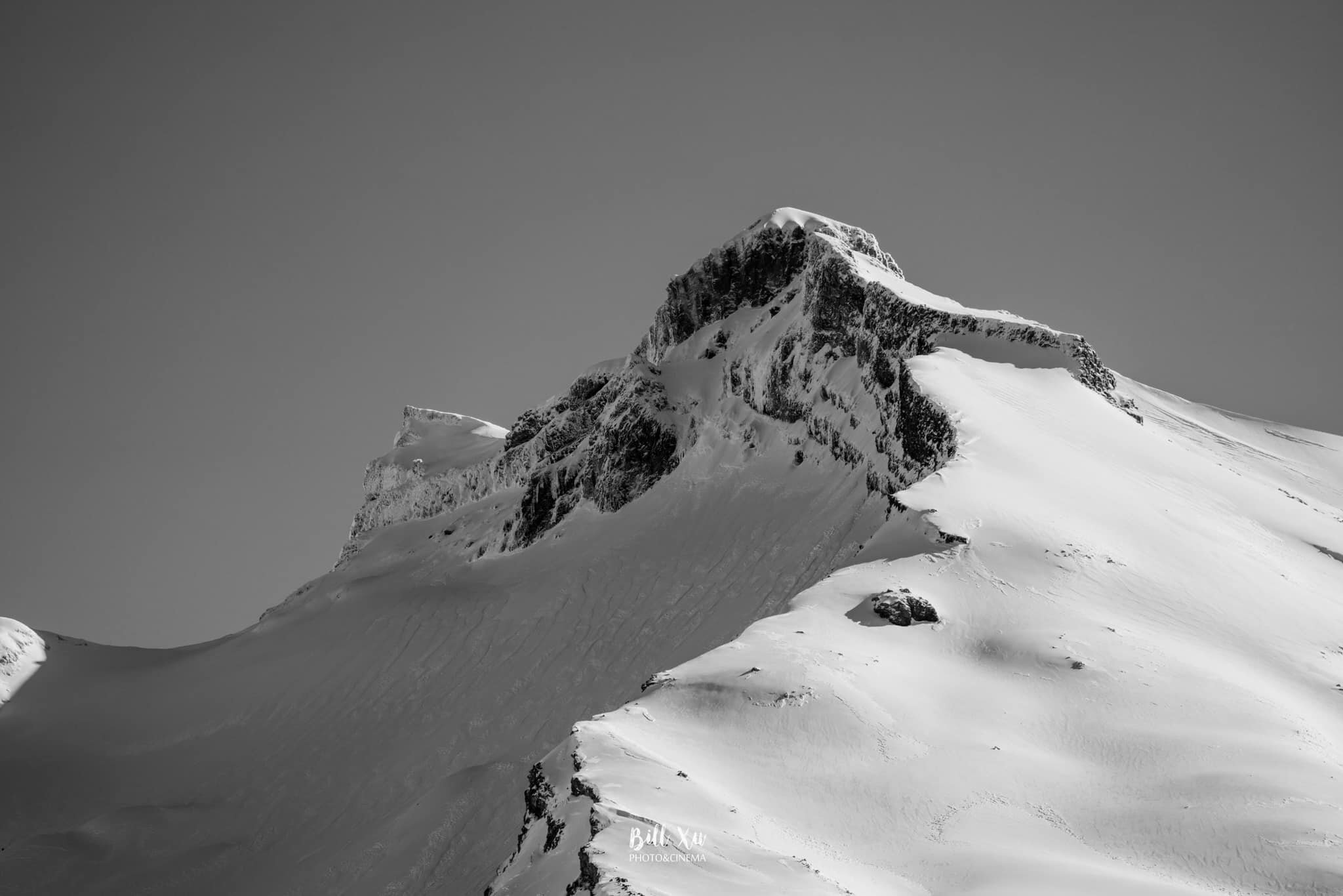 Some mountain photos I took during our winter trip this year.