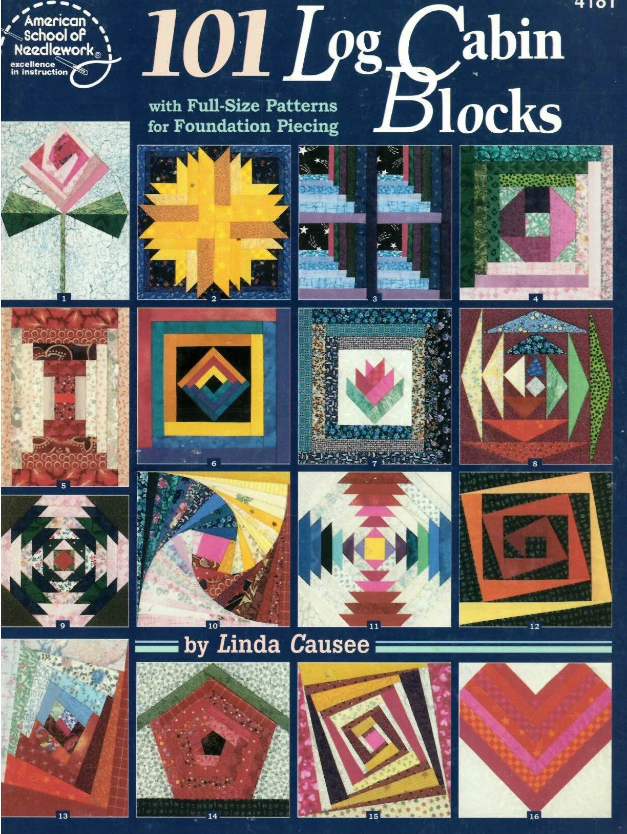 101 LOG CABIN BLOCKS