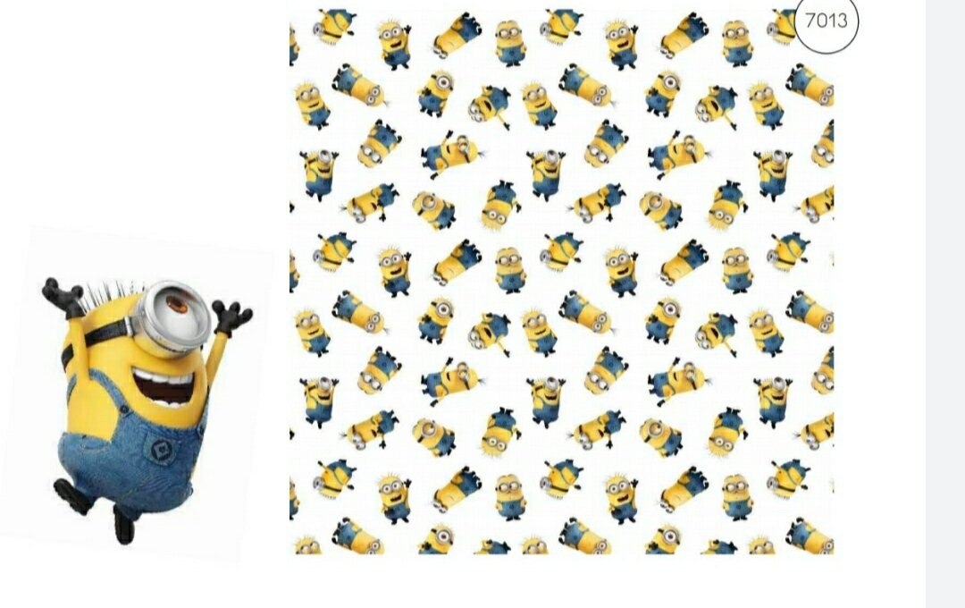 MASCARILLA INFANTIL MINNION