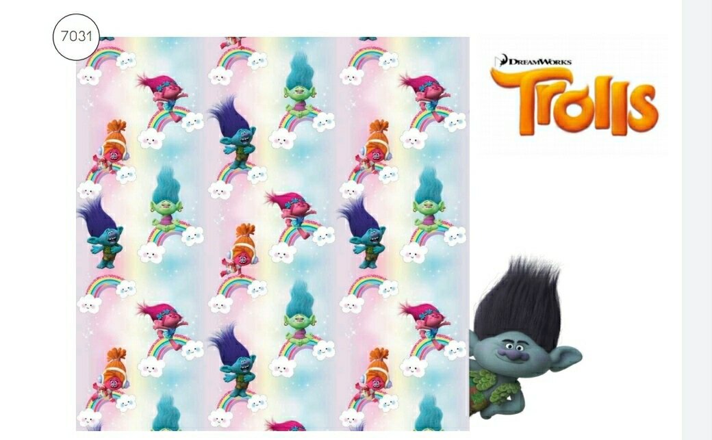 MASCARILLA INFANTIL TROLLS