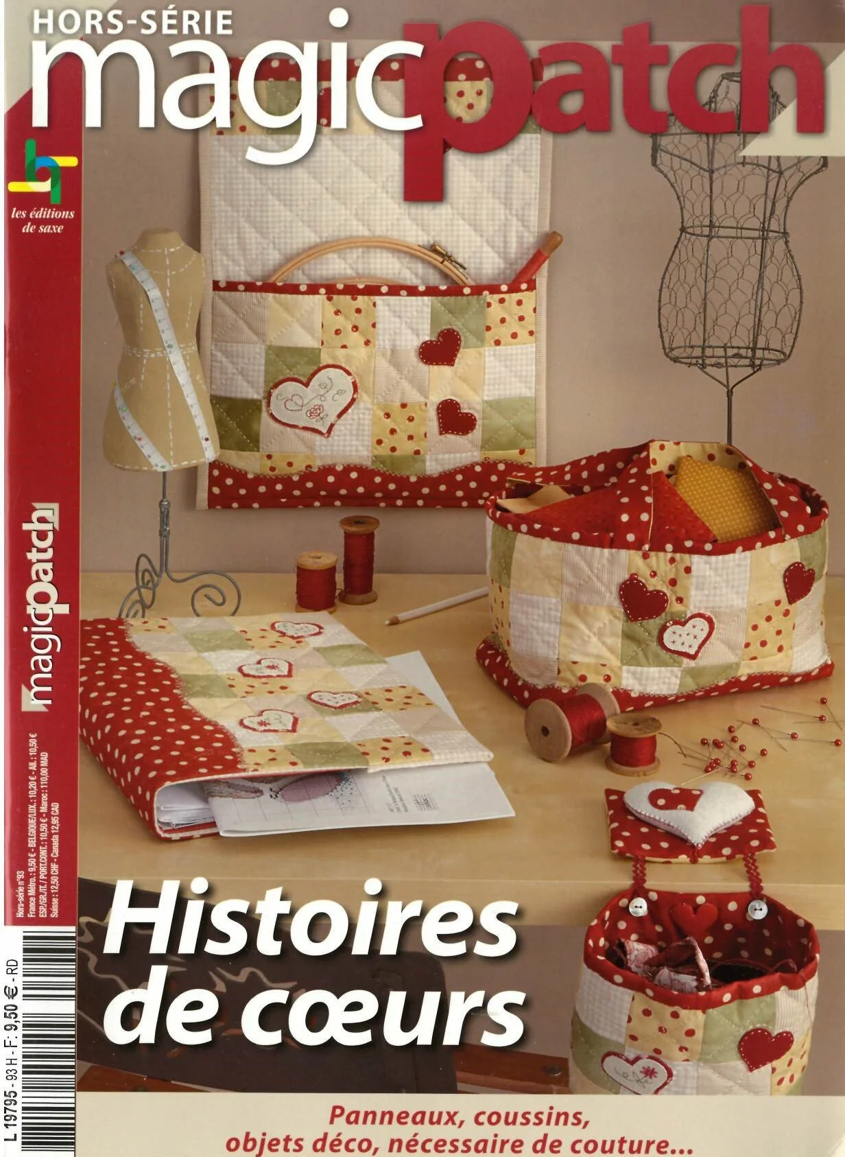 MAGIC PATCH Nº 93  " HISTORIES DE COEURS"