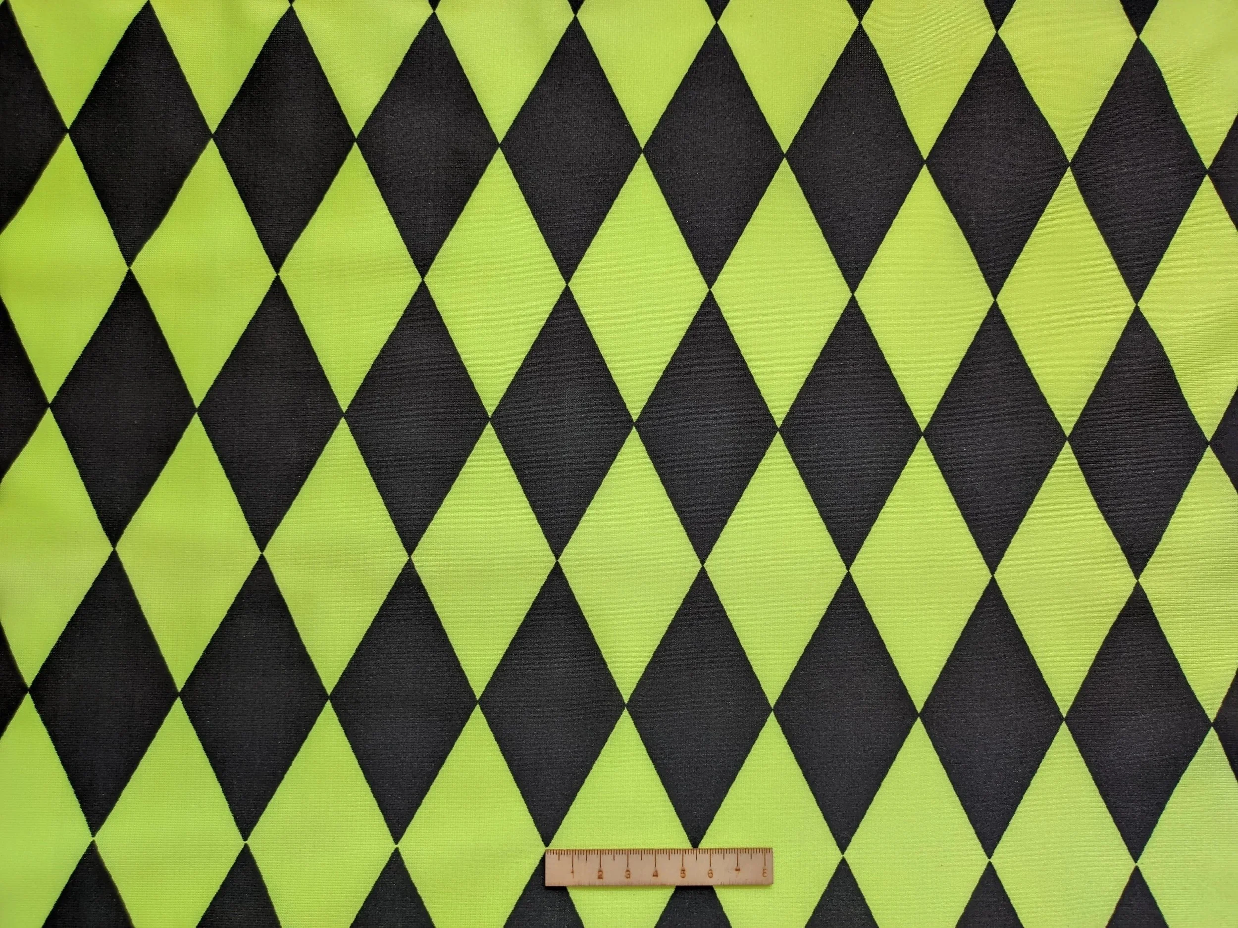 ROMBO  NEGRO Y AMARILLO FLUOR
