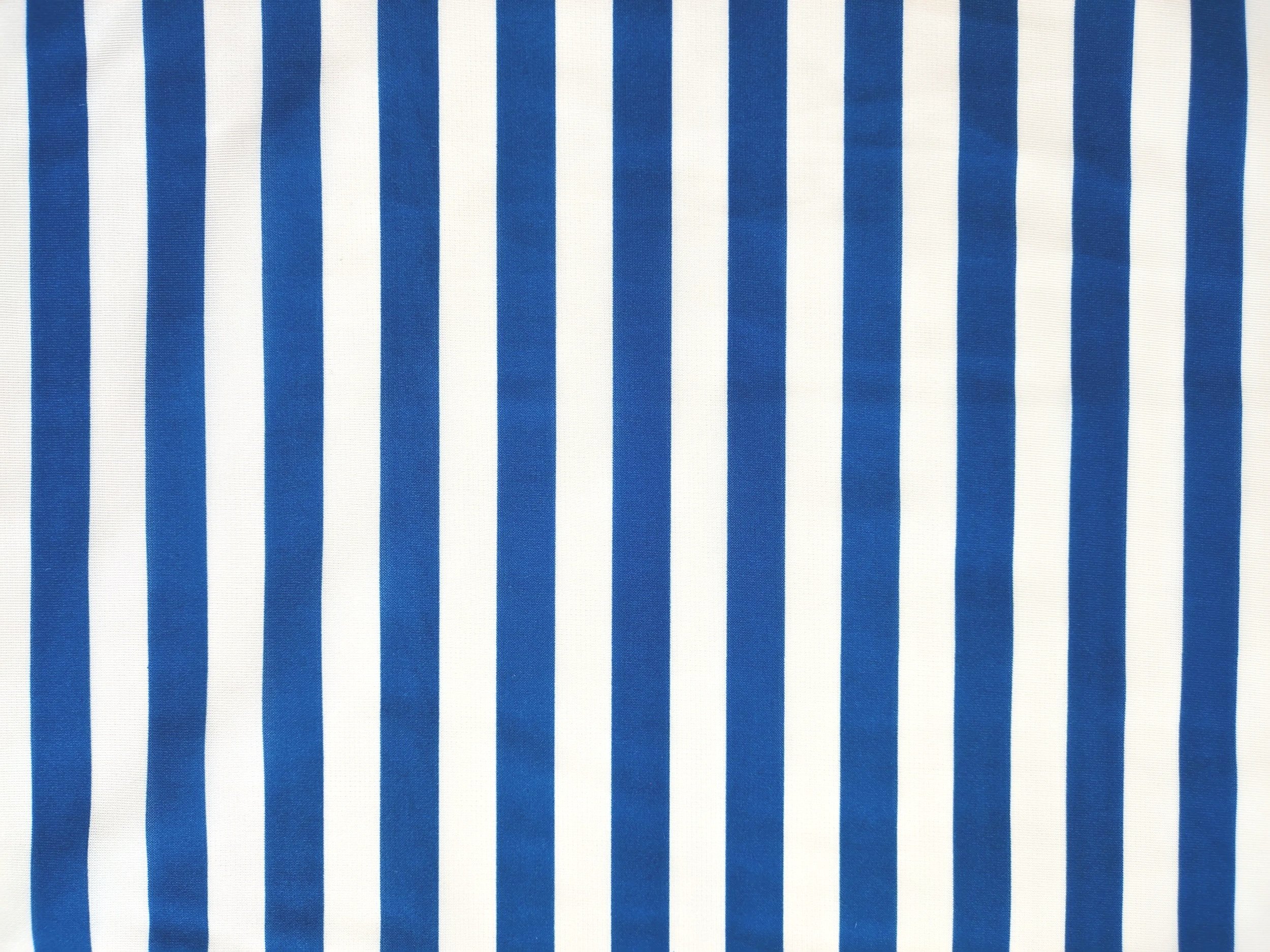RAYA DE 2CM BLANCA Y AZUL