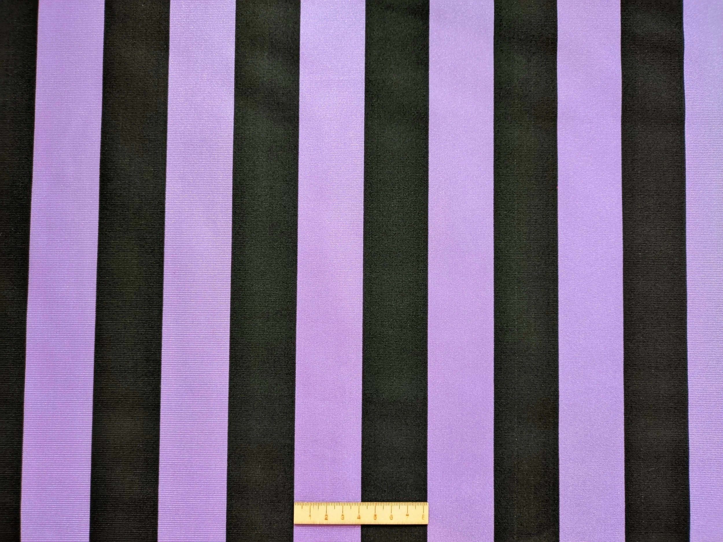 RAYA NEGRA Y LILA ANCHA
