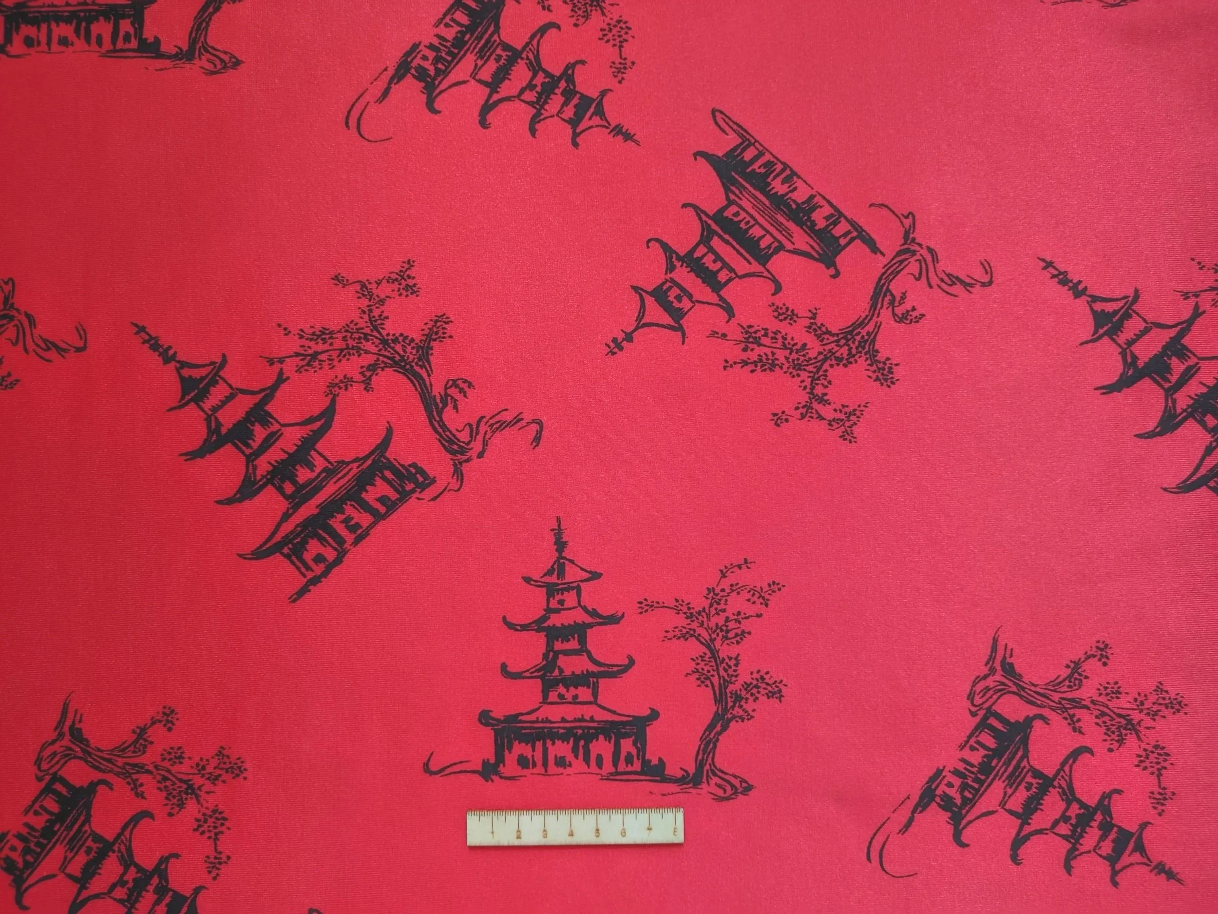 CASA CHINAS FONDO ROJO