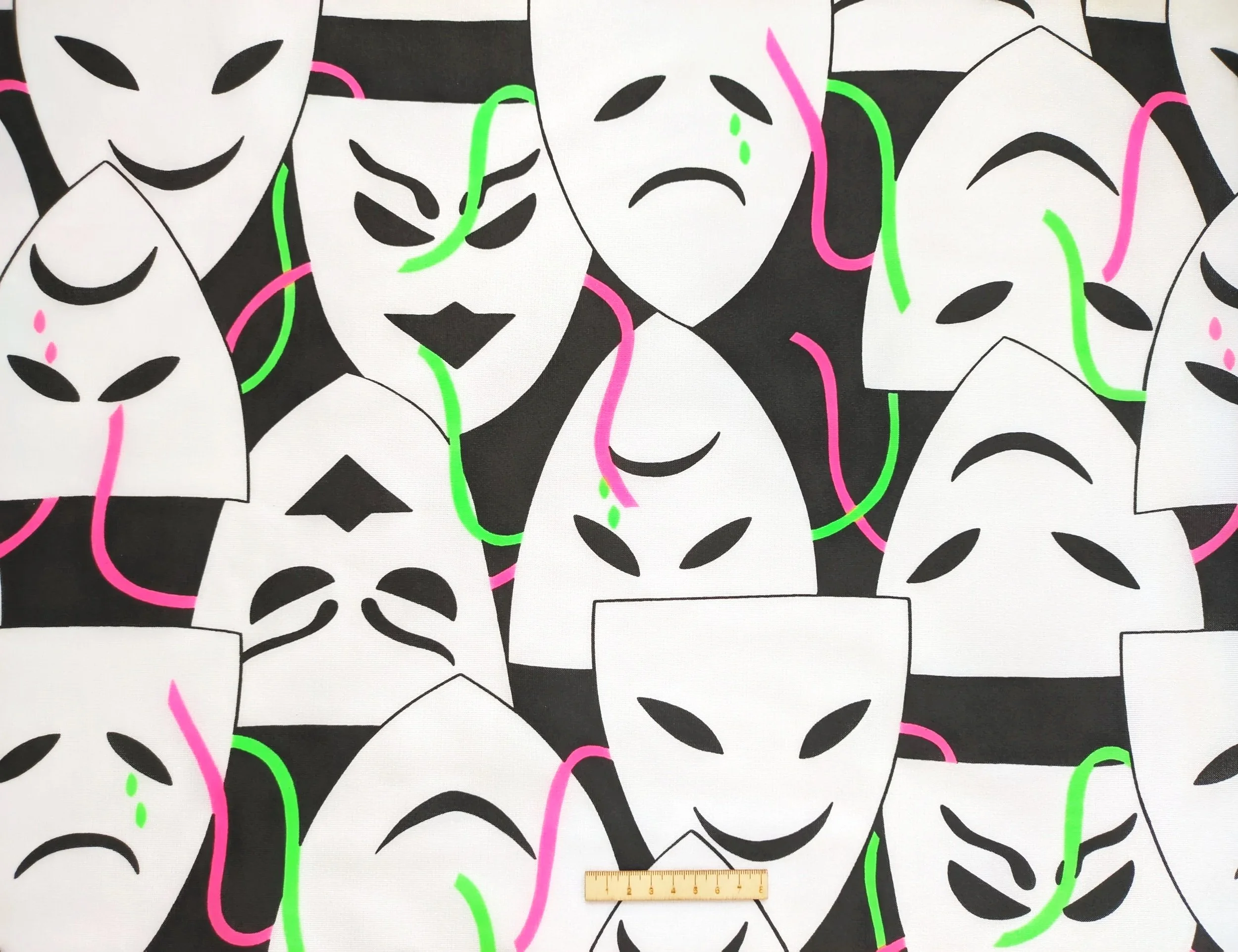 MASCARAS CARNAVAL FLUOR