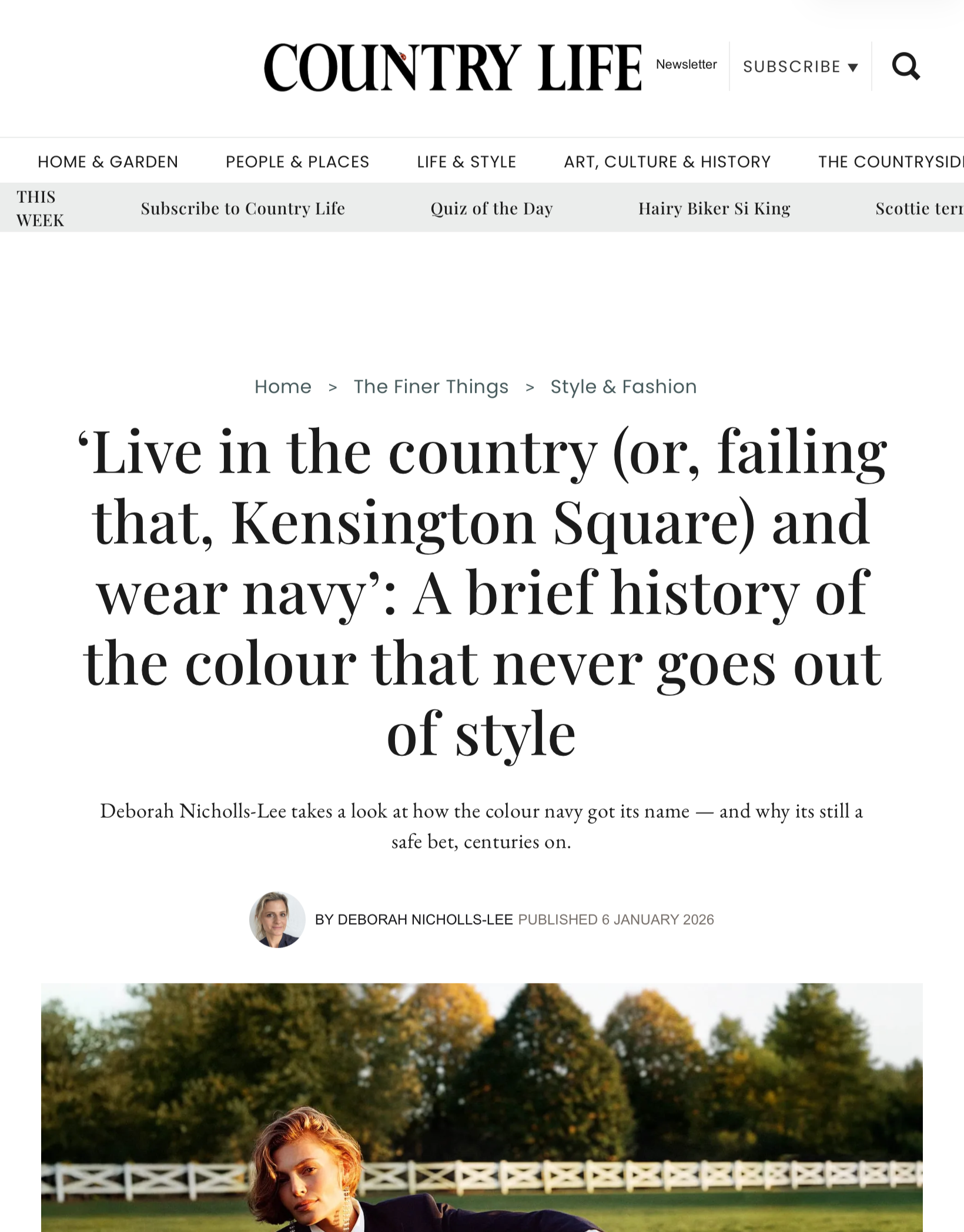 Country Life •  Jan 06, 2026