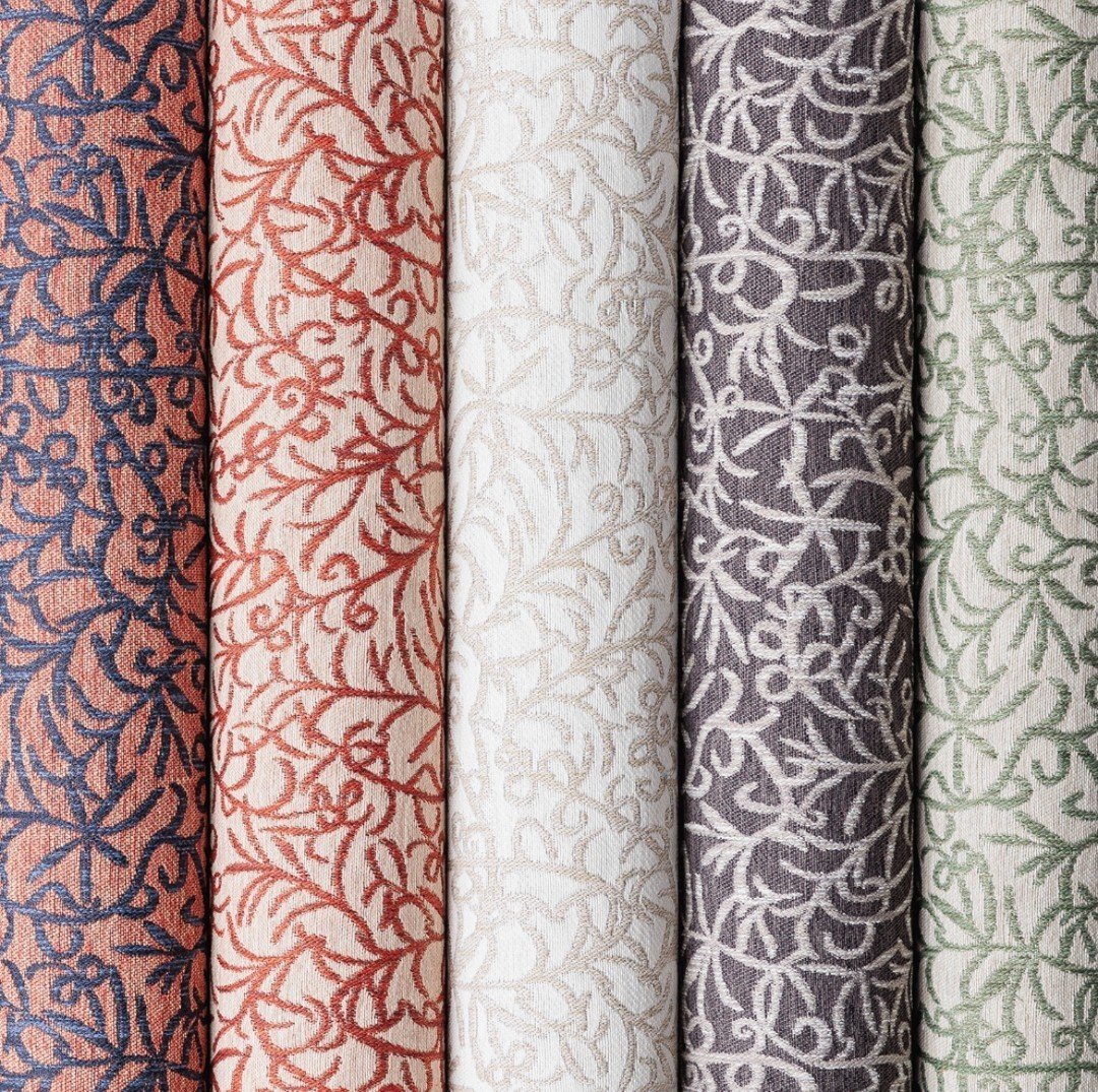 ROSEMARY | Spring 2024 from @brentanofabrics | Inspired by the rosemary plant, this performace fabric earns its name for its botanical qualities and realistic design.

#lasvegashospitalitydesign #tothetrade #residentialdesign #textiles #fabric #uphol