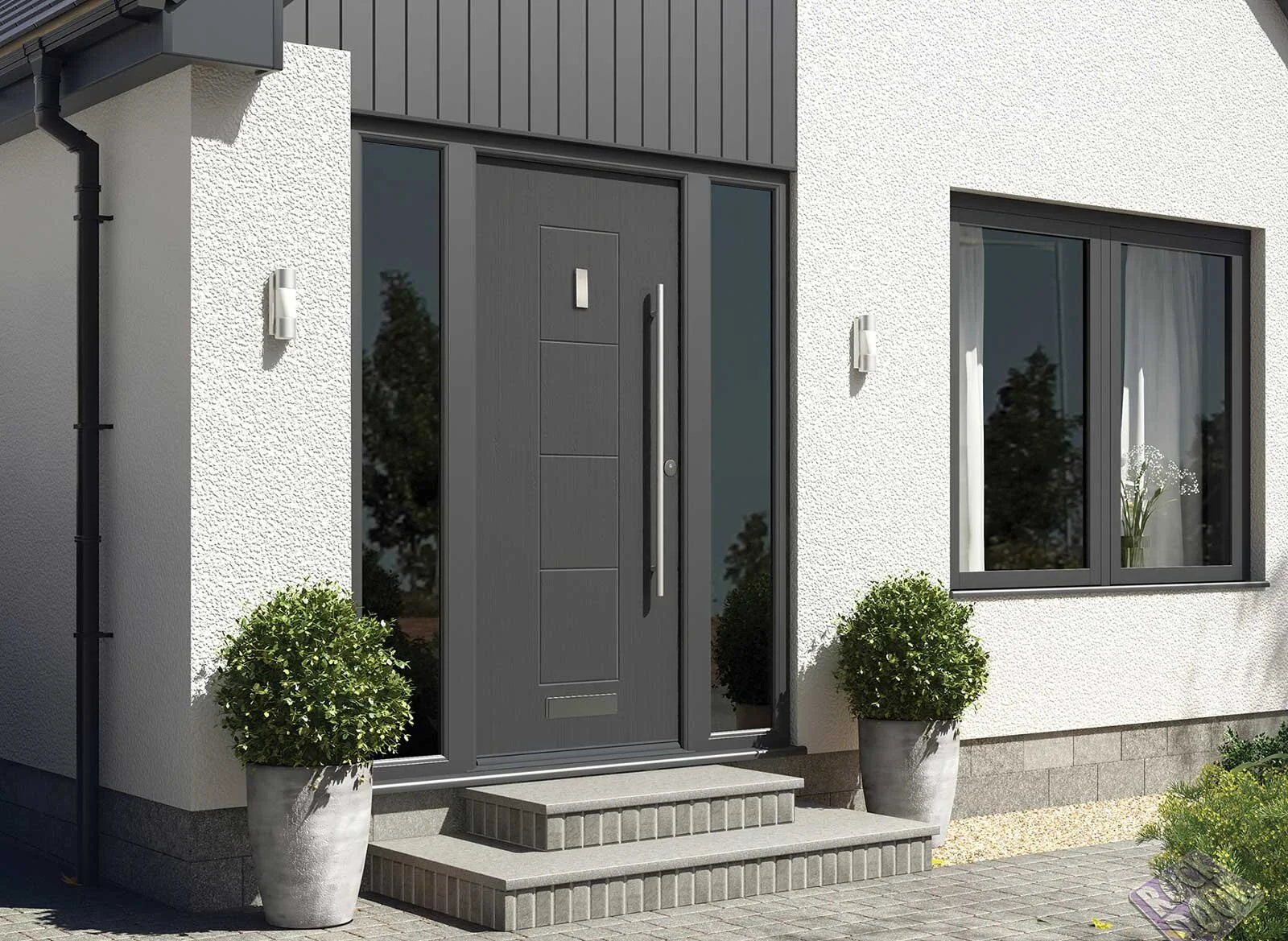 uPVC Door Spraying — uPVC Spray Works