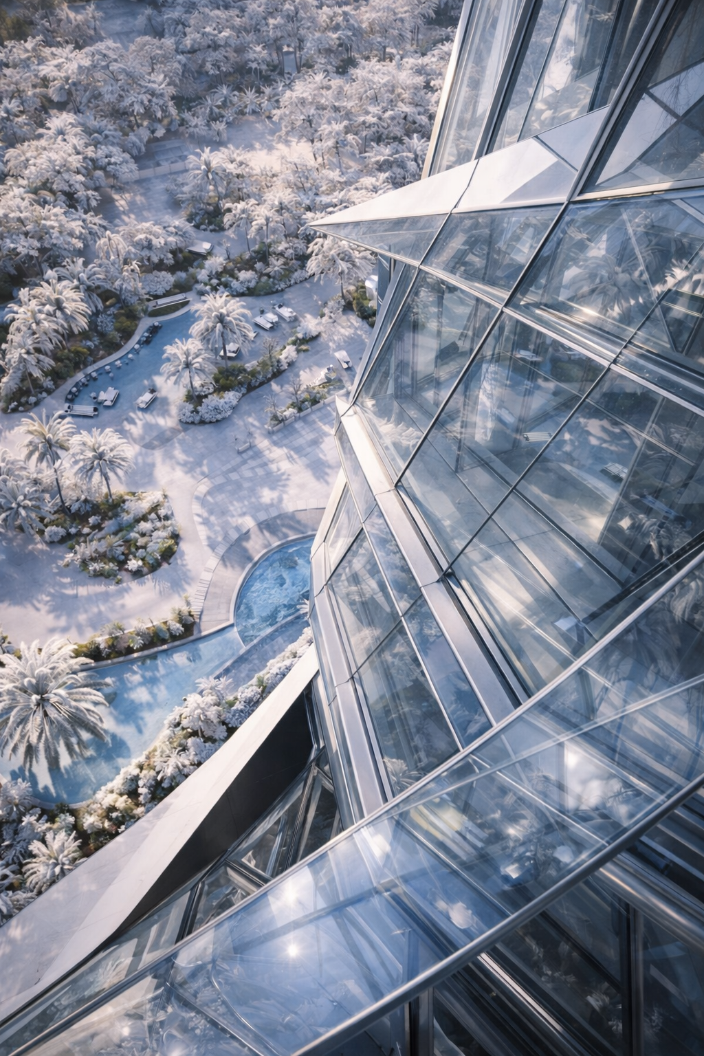 Aerial view from new tower