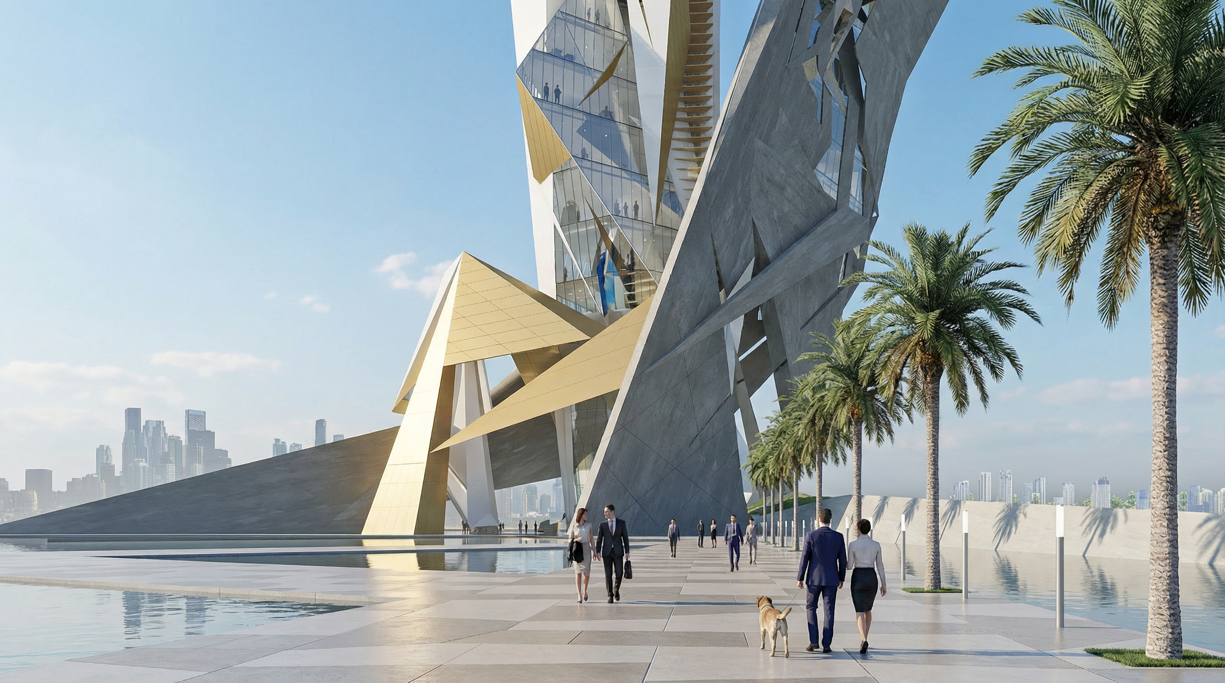 Signature designed tower by Marc Northstar