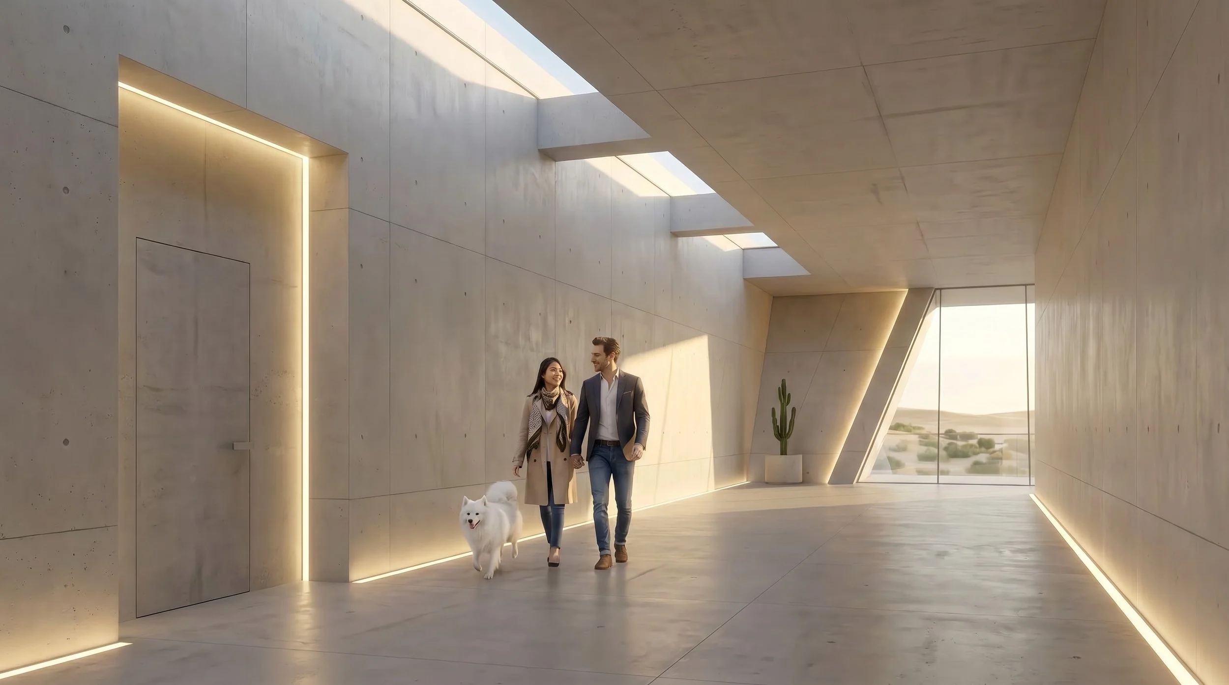Interior Modern Space by Marc Northstar