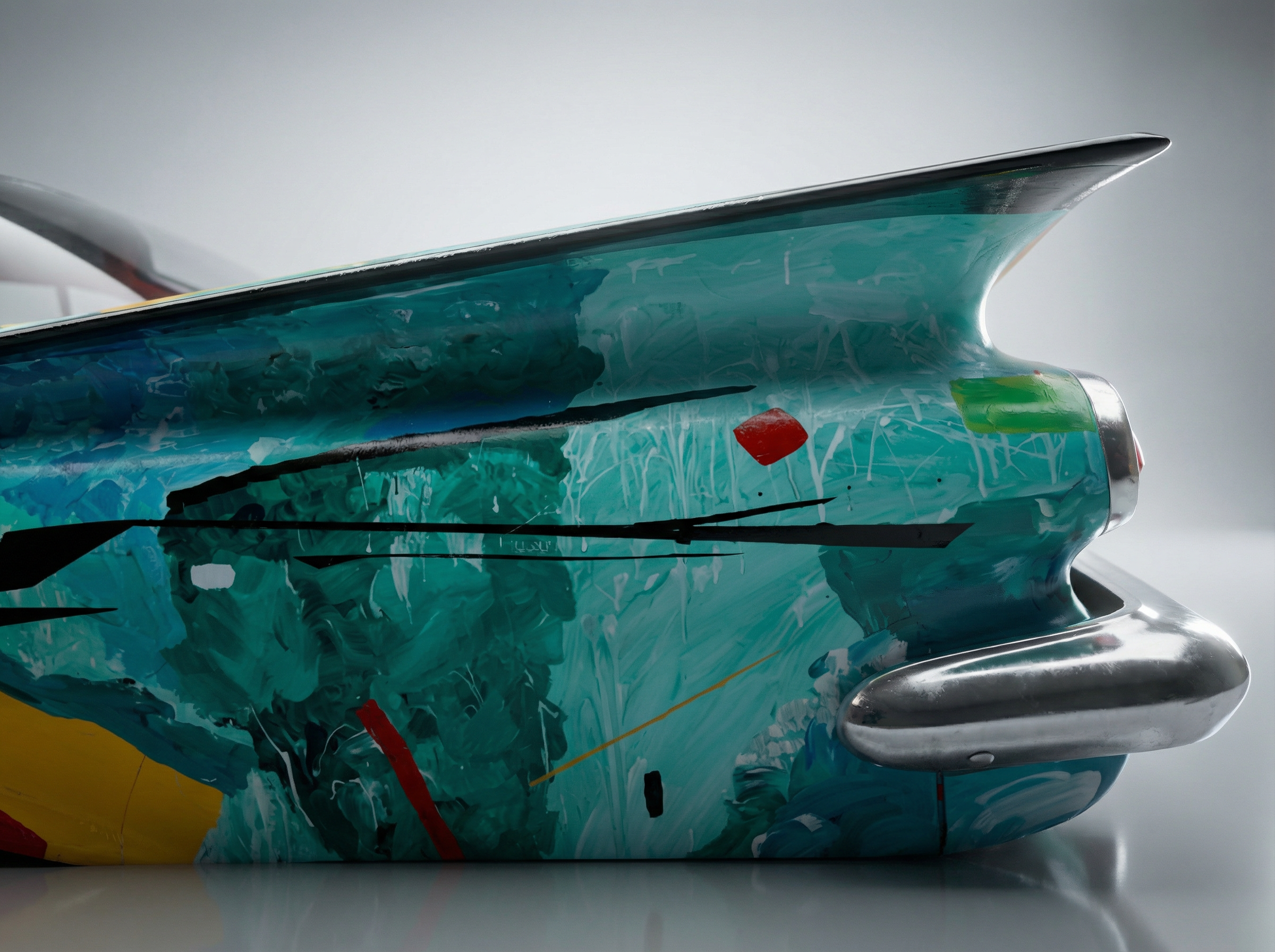 Chevy Impala painted by artist Marc Northstar