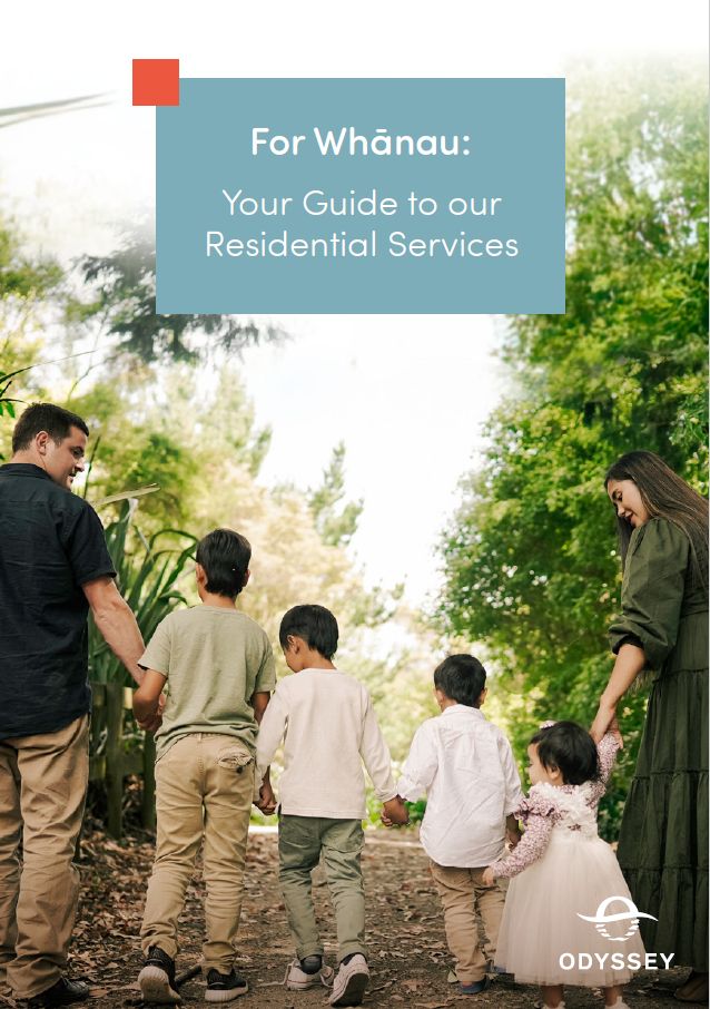Whanau guide to residential services at Odyssey