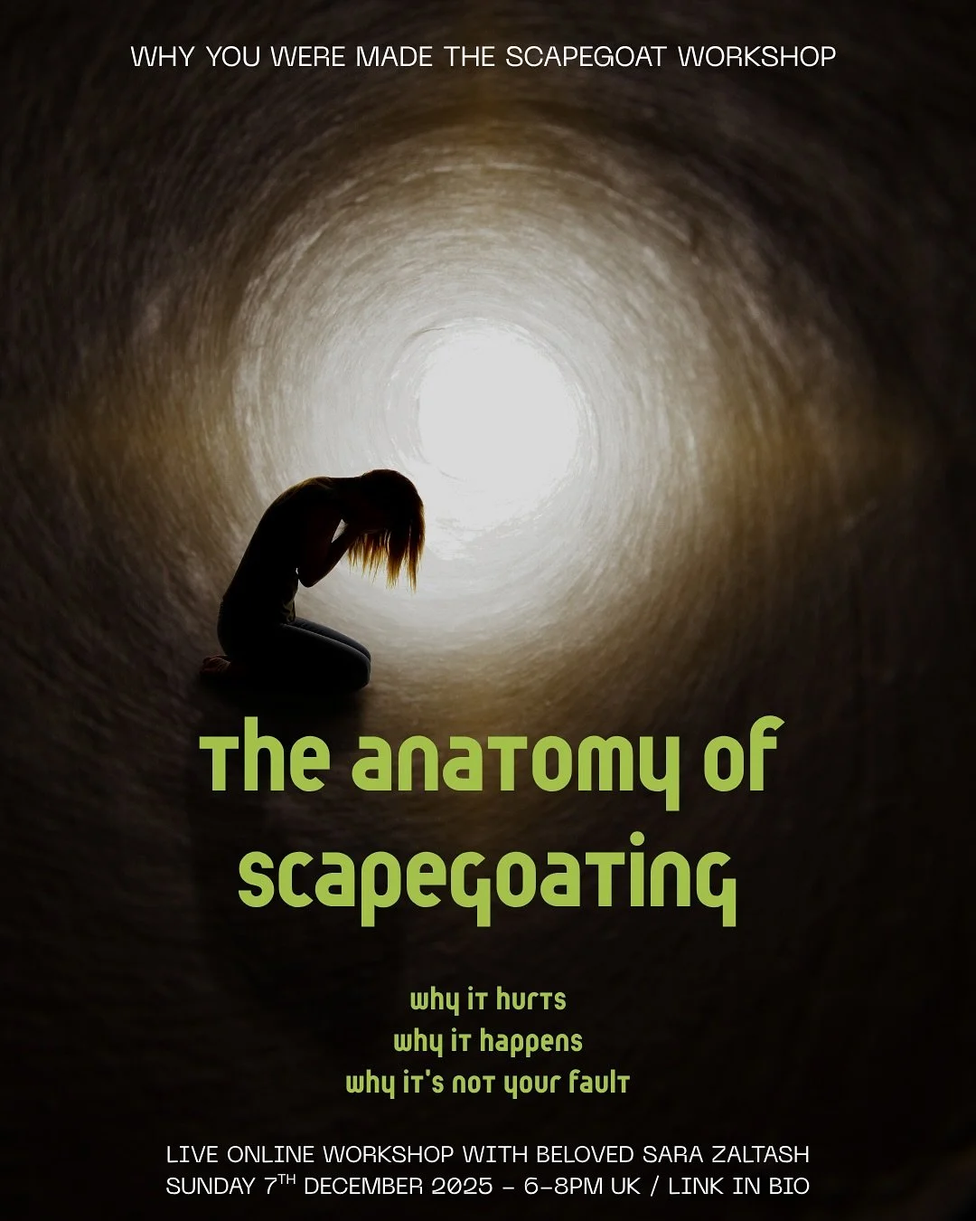 Scapegoating is one of the oldest social technologies we have.

When a group becomes overwhelmed with fear, shame or instability, someone gets chosen to hold the charge.

Not because they caused anything &mdash; but because their presence, their diff