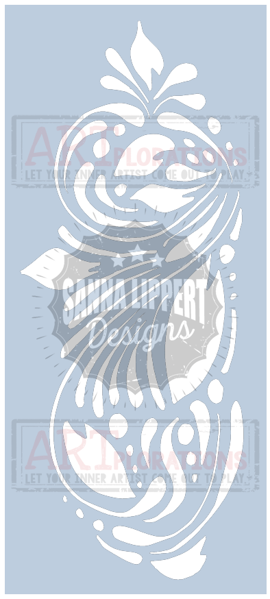 Henna Pattern - Slimline